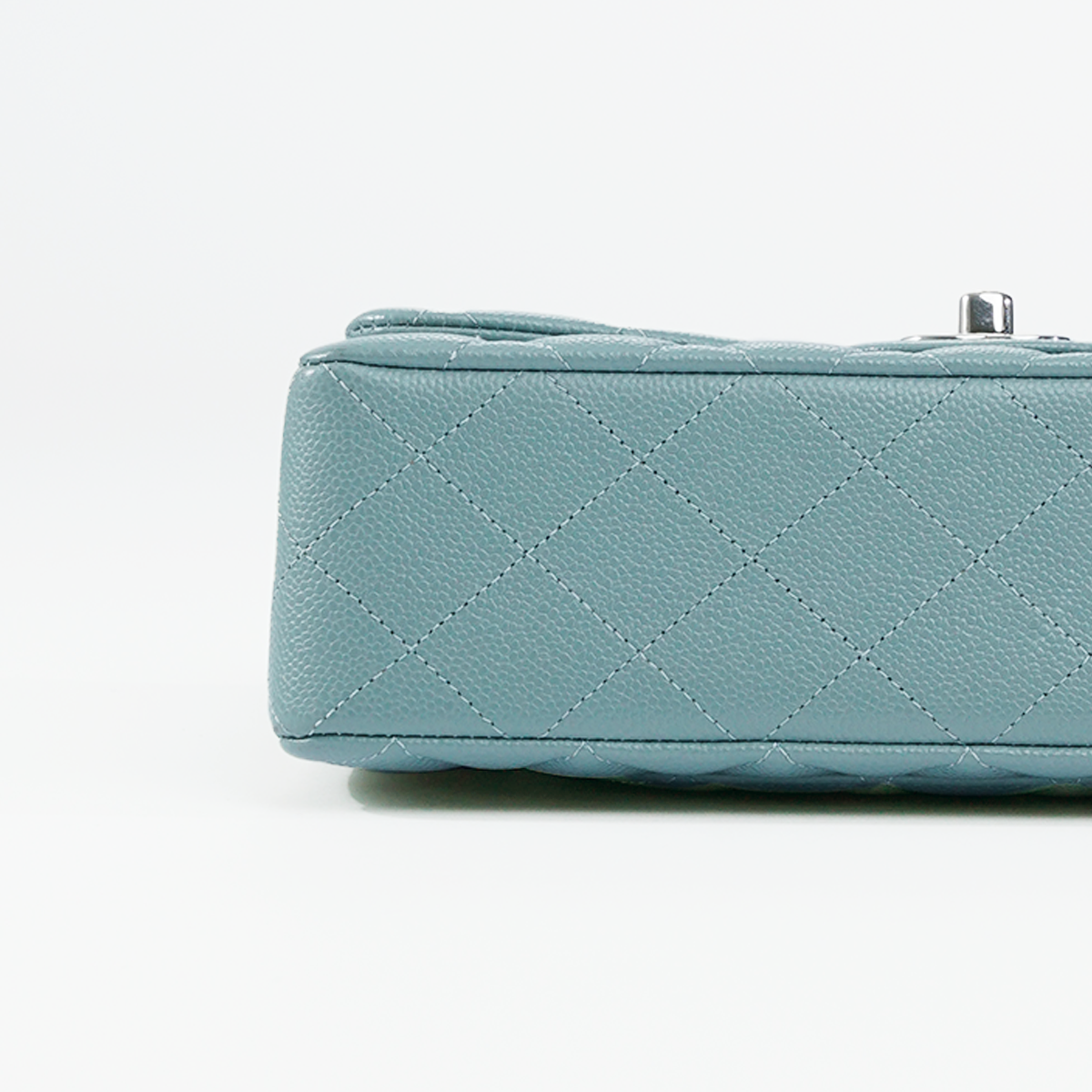 Small Double Flap Pale Blue