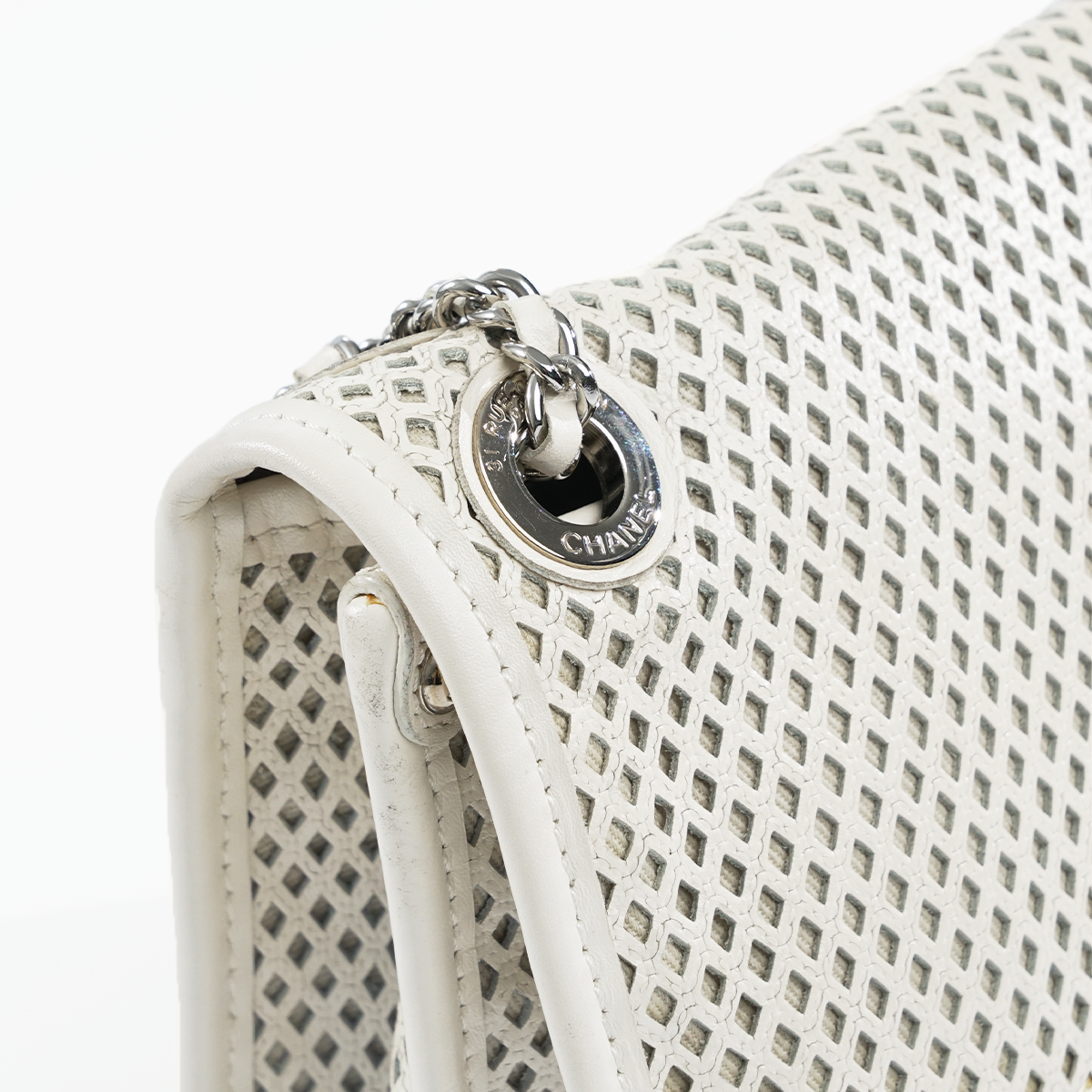 White Perforate Up in the Air