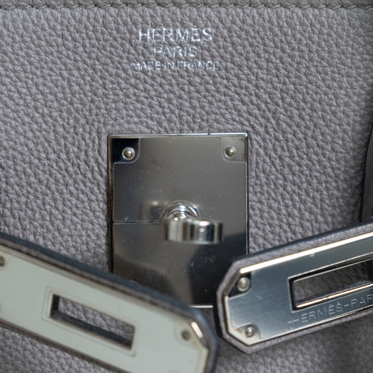 Birkin 30 Gris Asphalt