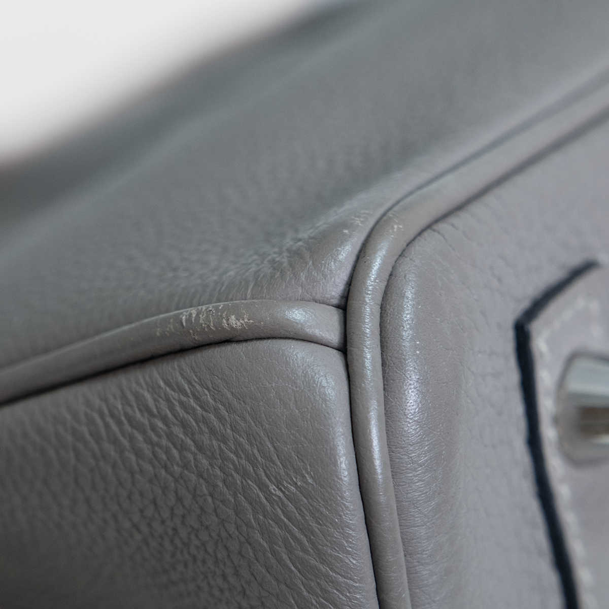 Birkin 30 Gris Asphalt