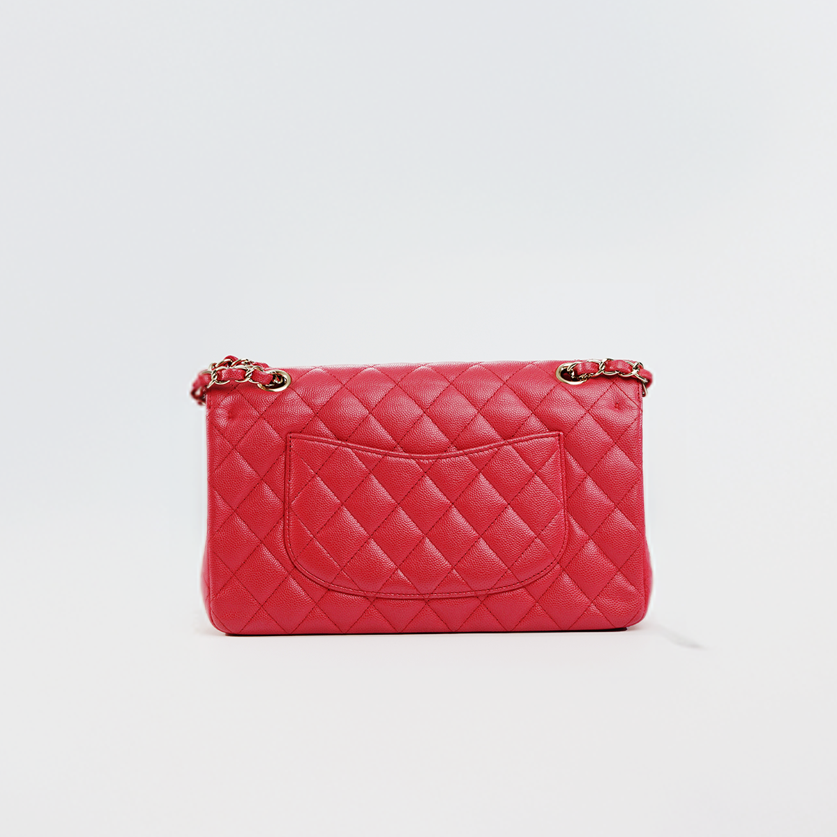 Medium Classic Double Flap Iridescent