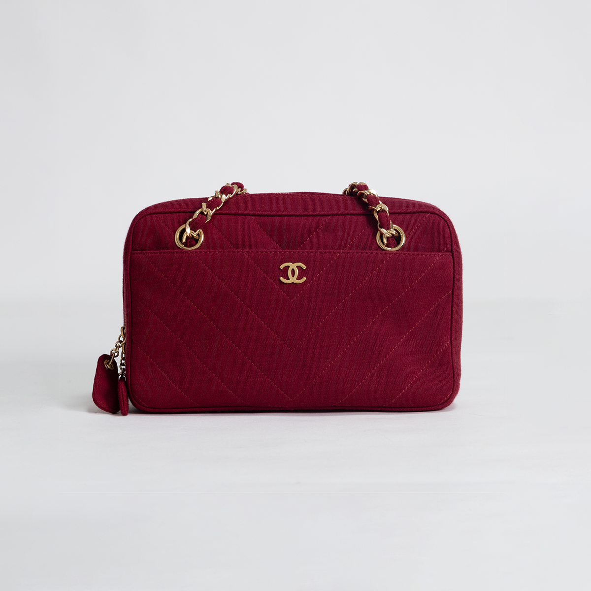 Burgandy Vintage Bag