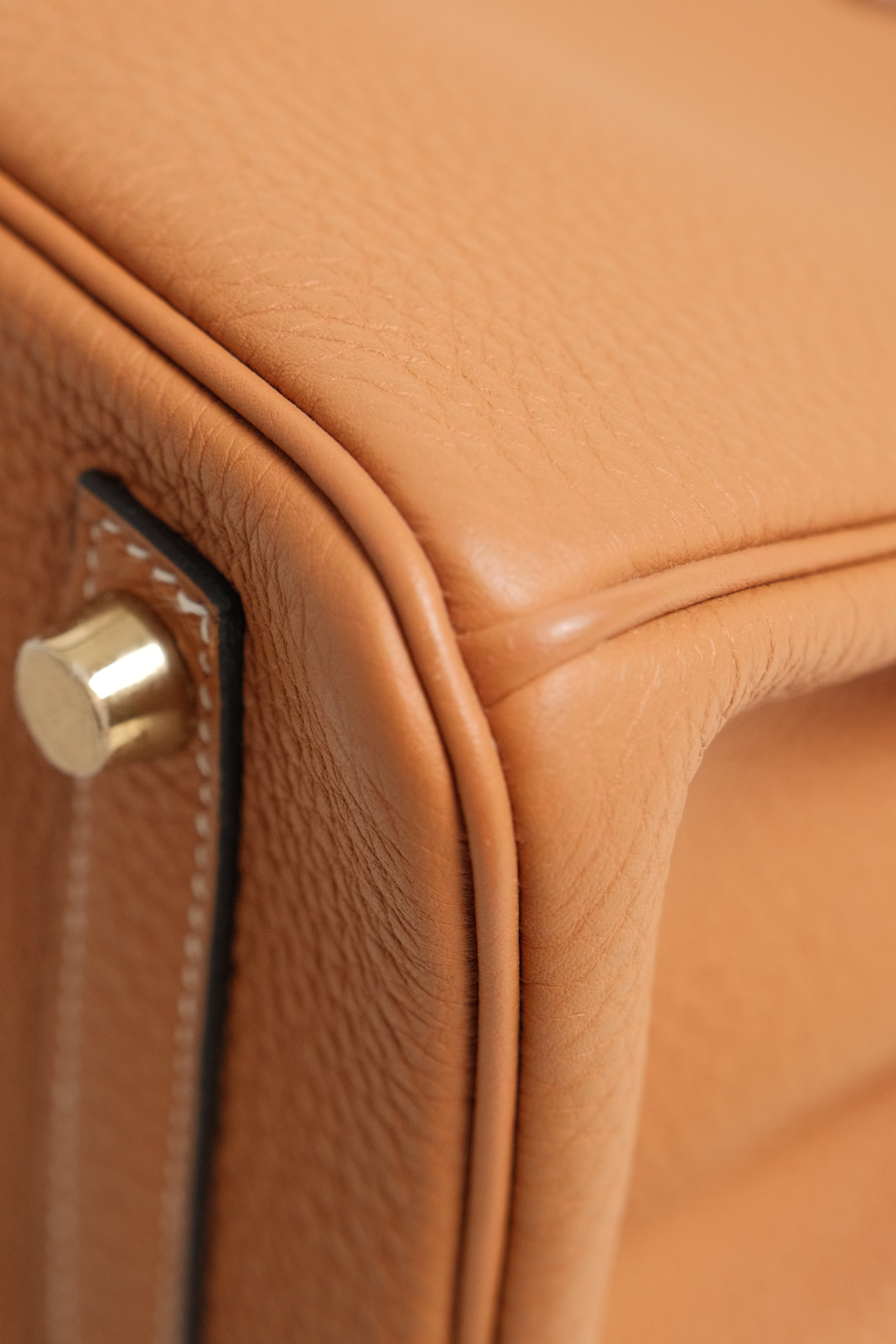 Birkin 25 B25 Toffee Stamp C