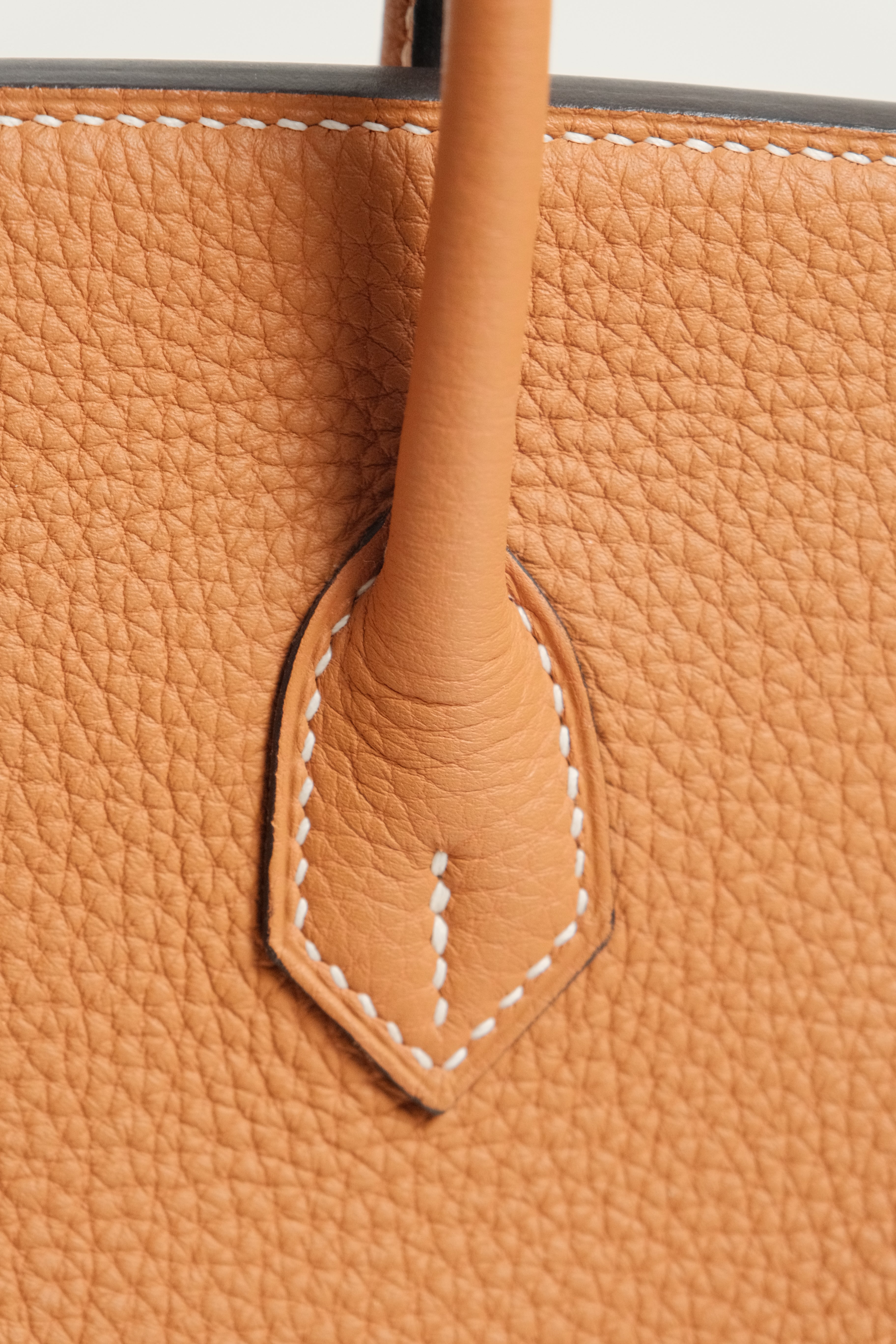 Birkin 25 B25 Toffee Stamp C