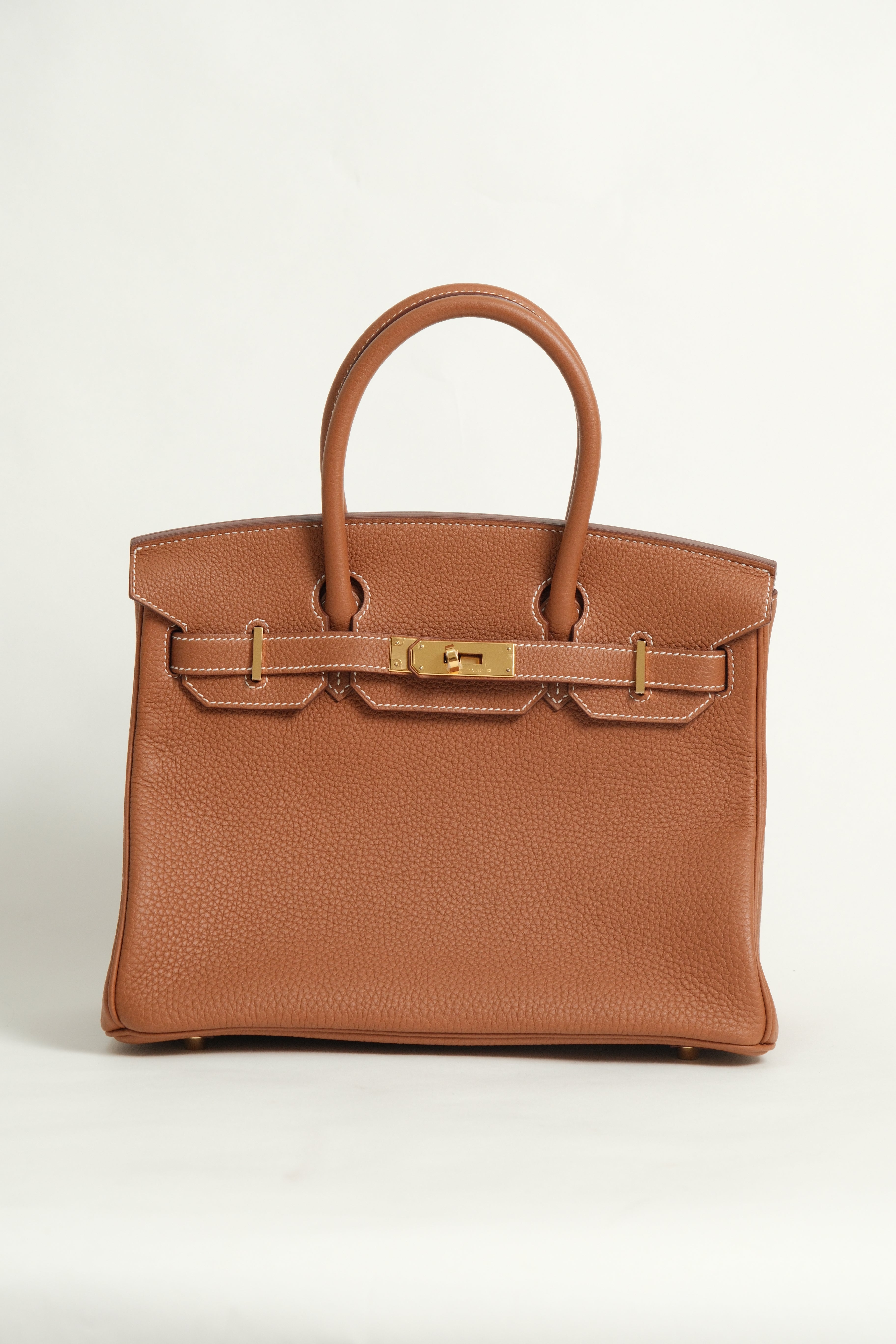 Birkin 30 Gold GHW Stamp C(2018)