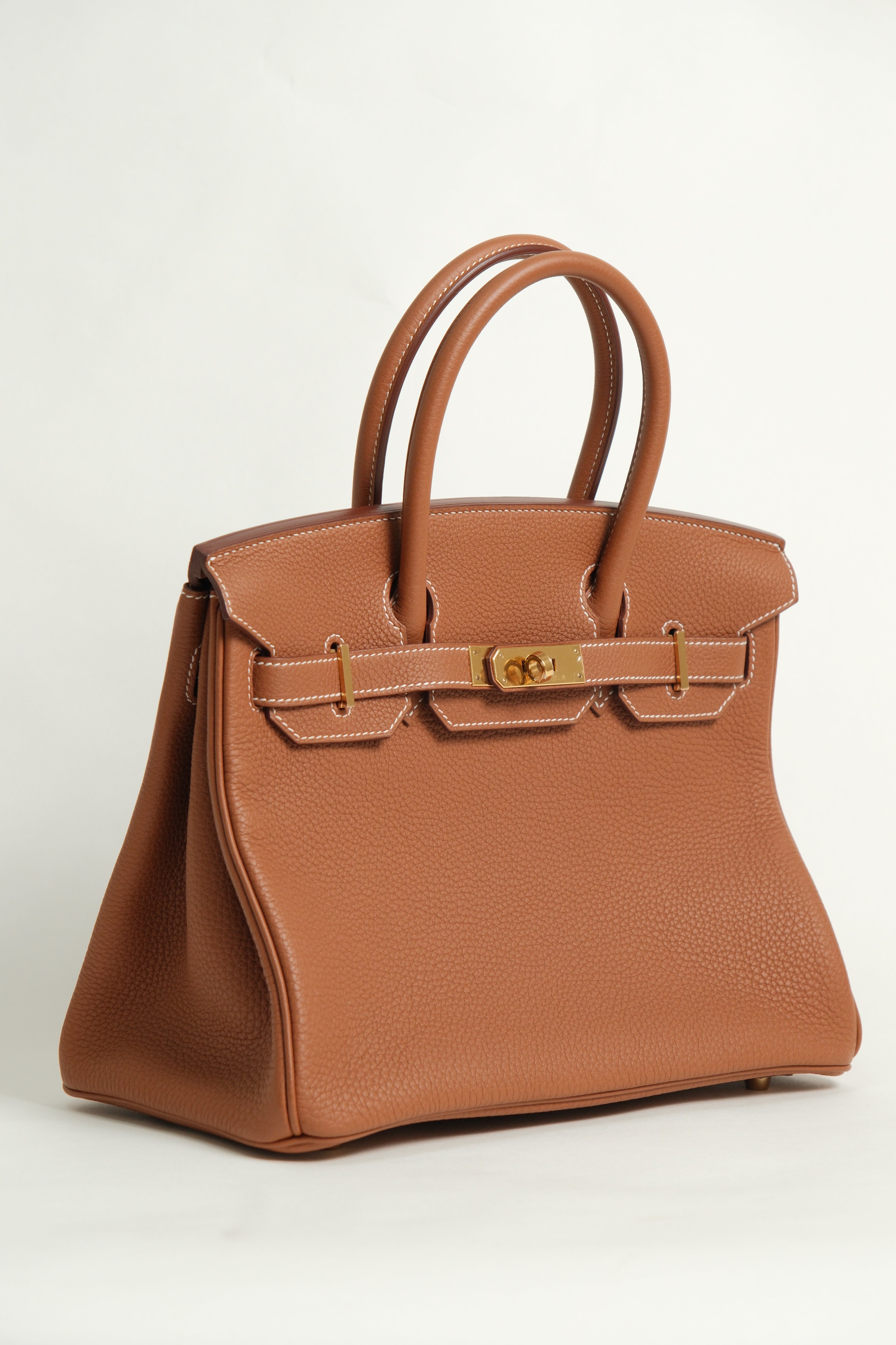 Birkin 30 Gold GHW Stamp C(2018)