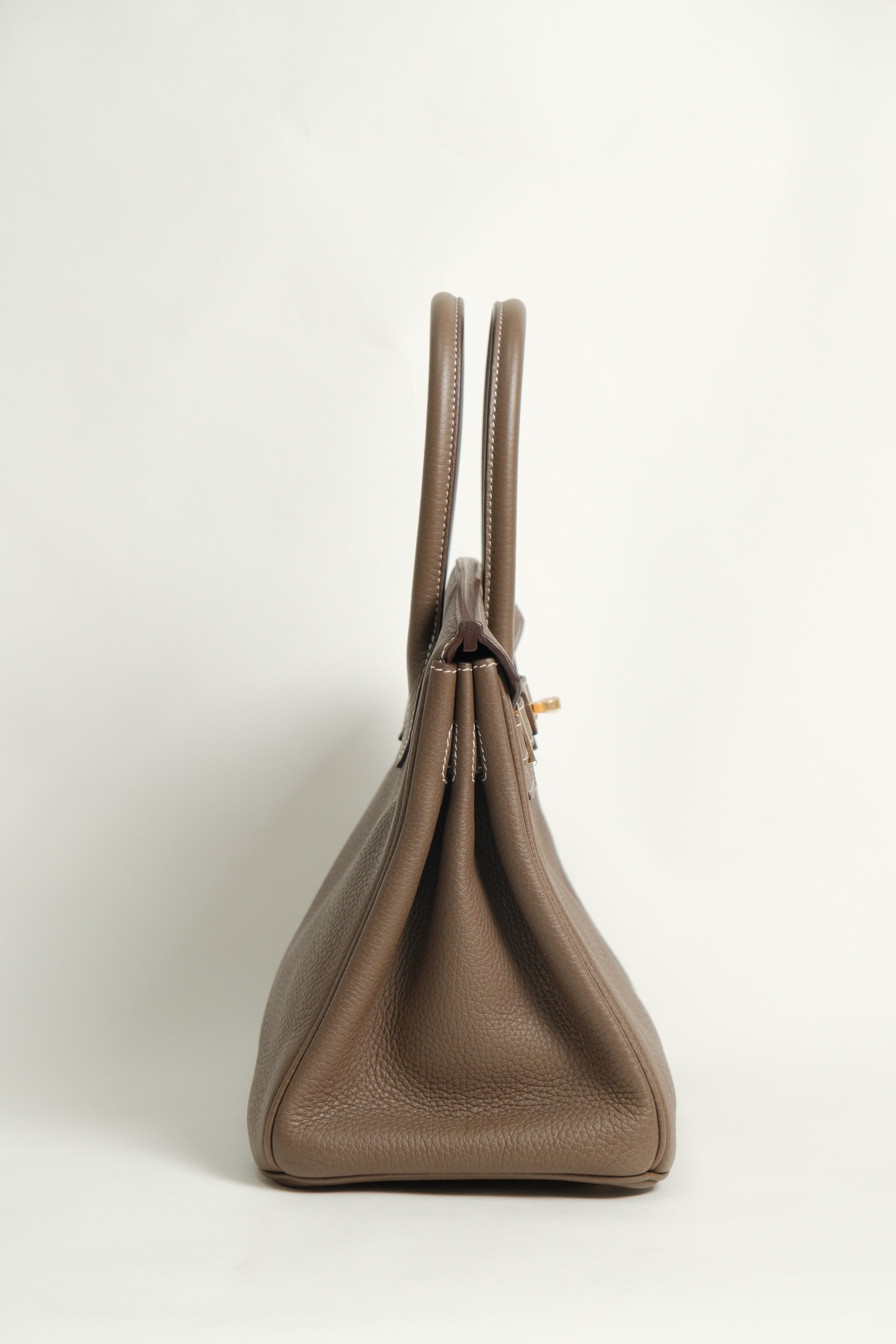 Birkin 30 Etoupe GHW Stamp Y (2020)