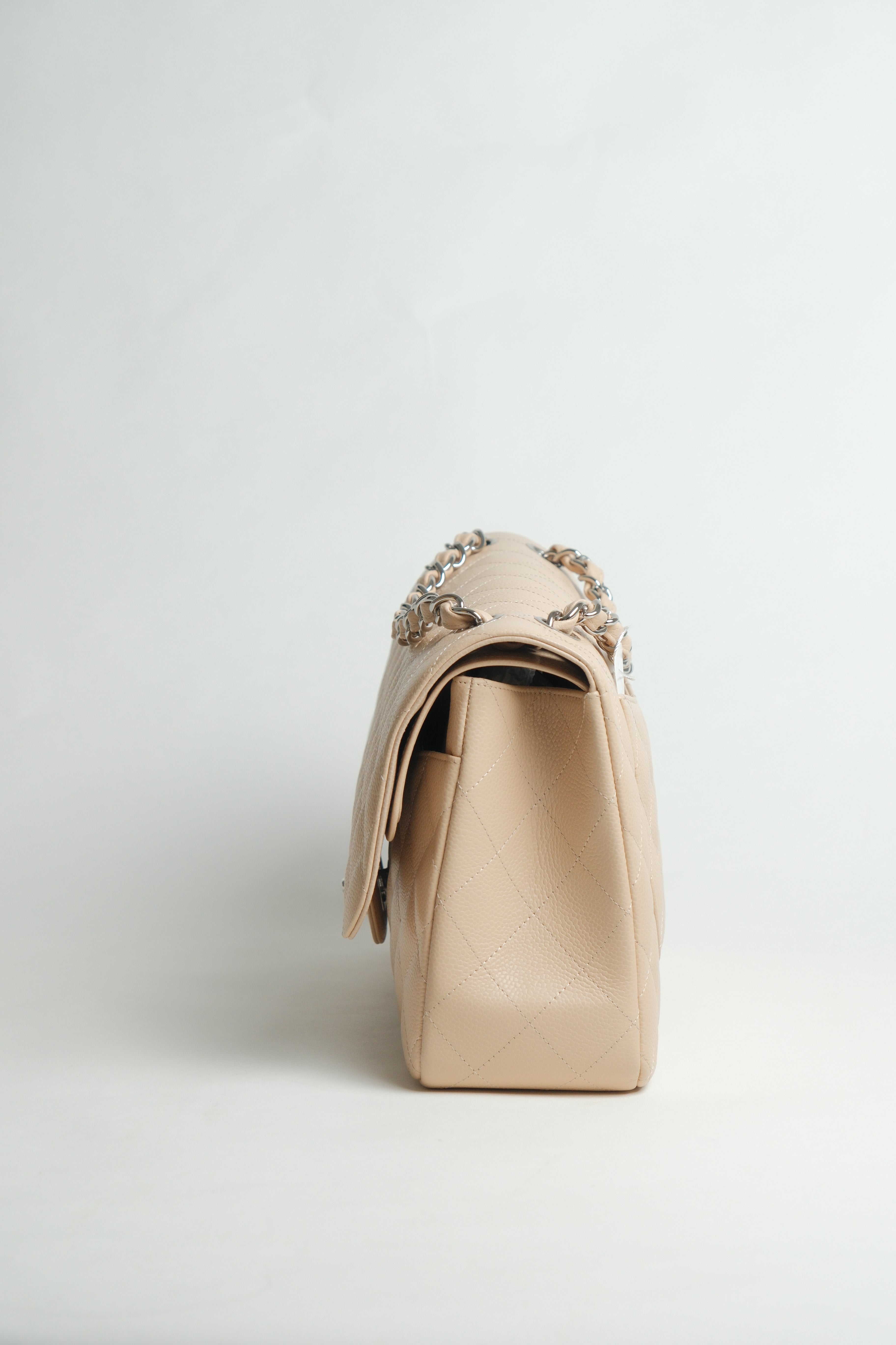 Classic Jumbo Double Flap Caviar