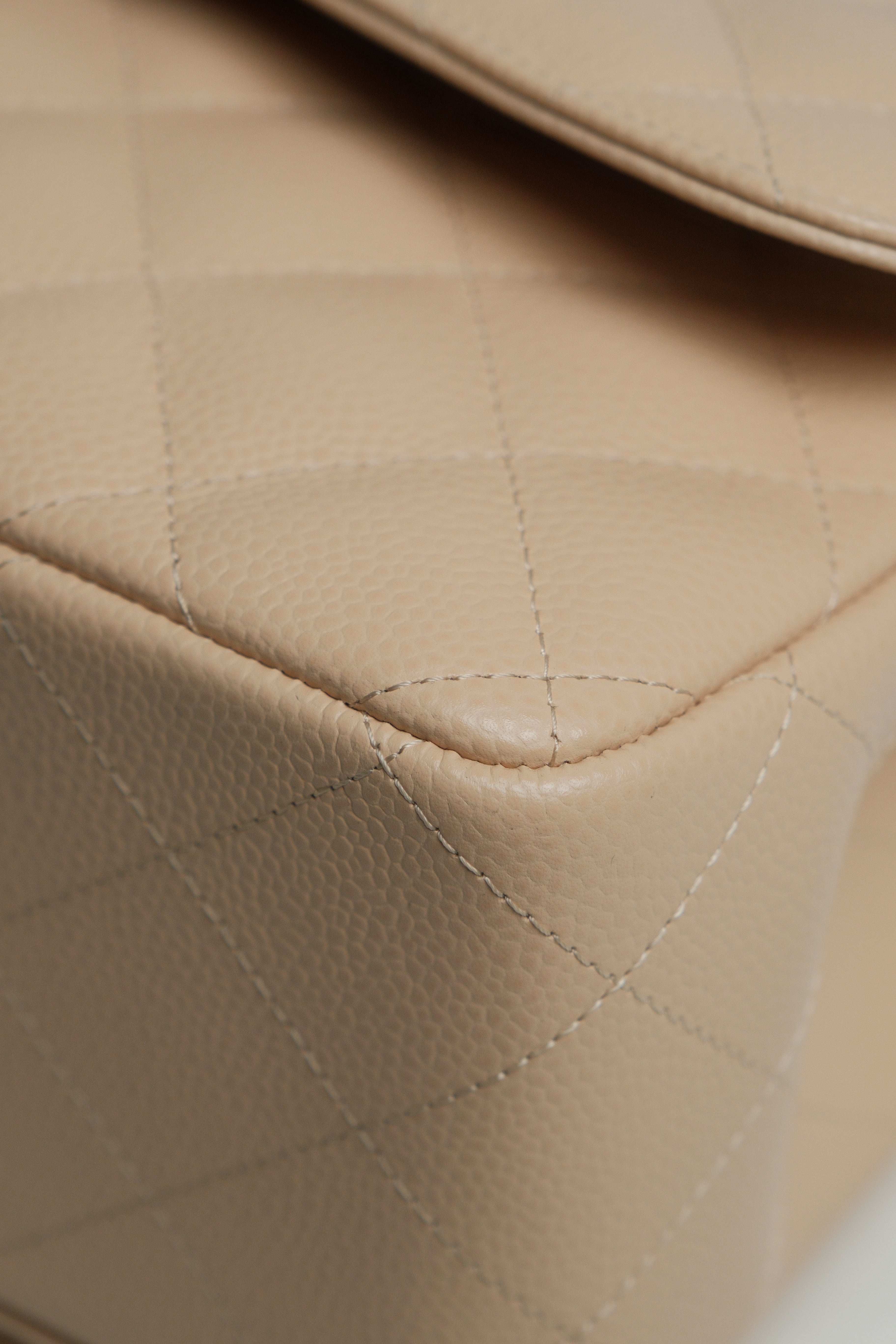 Classic Jumbo Double Flap Caviar