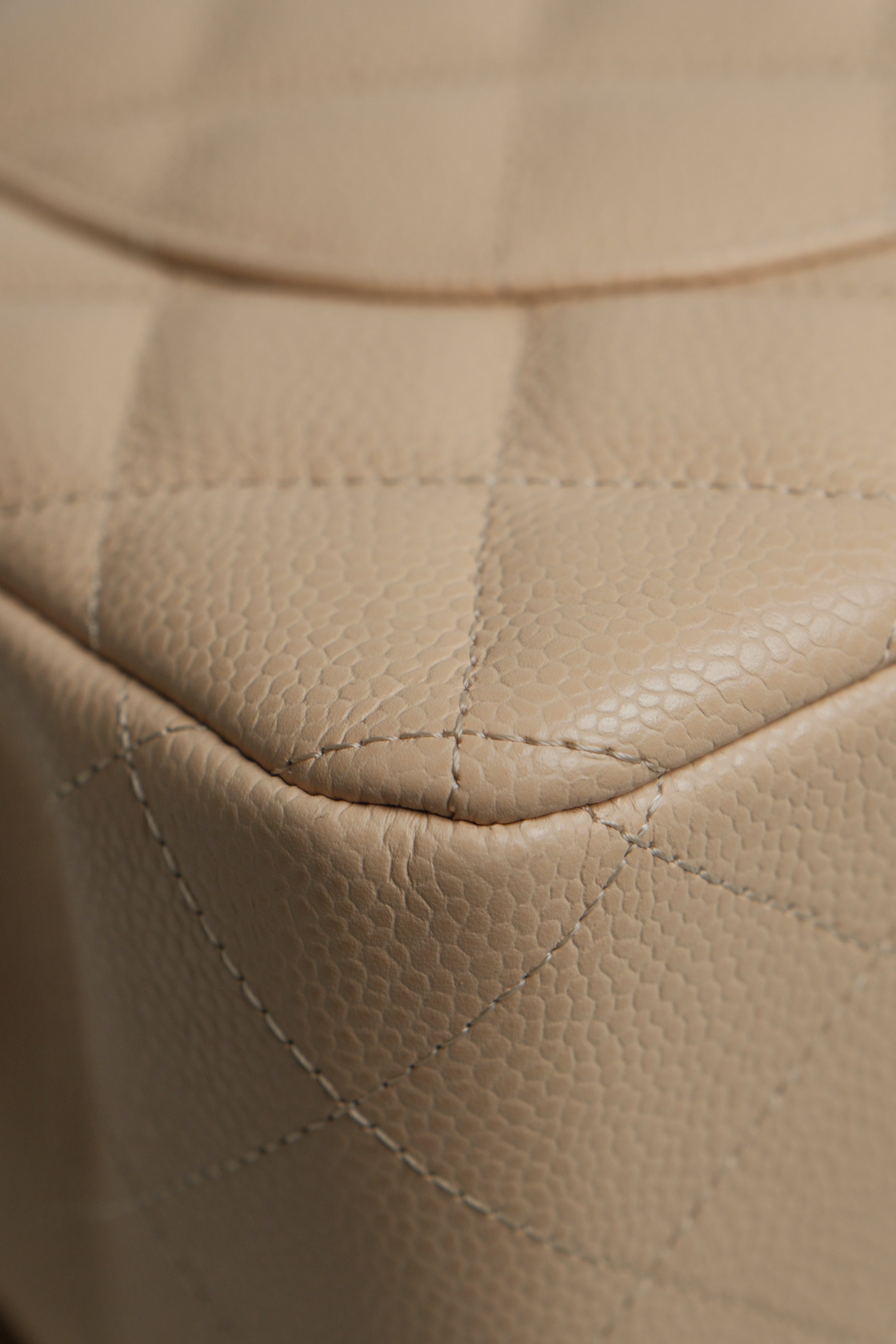 Classic Jumbo Double Flap Caviar