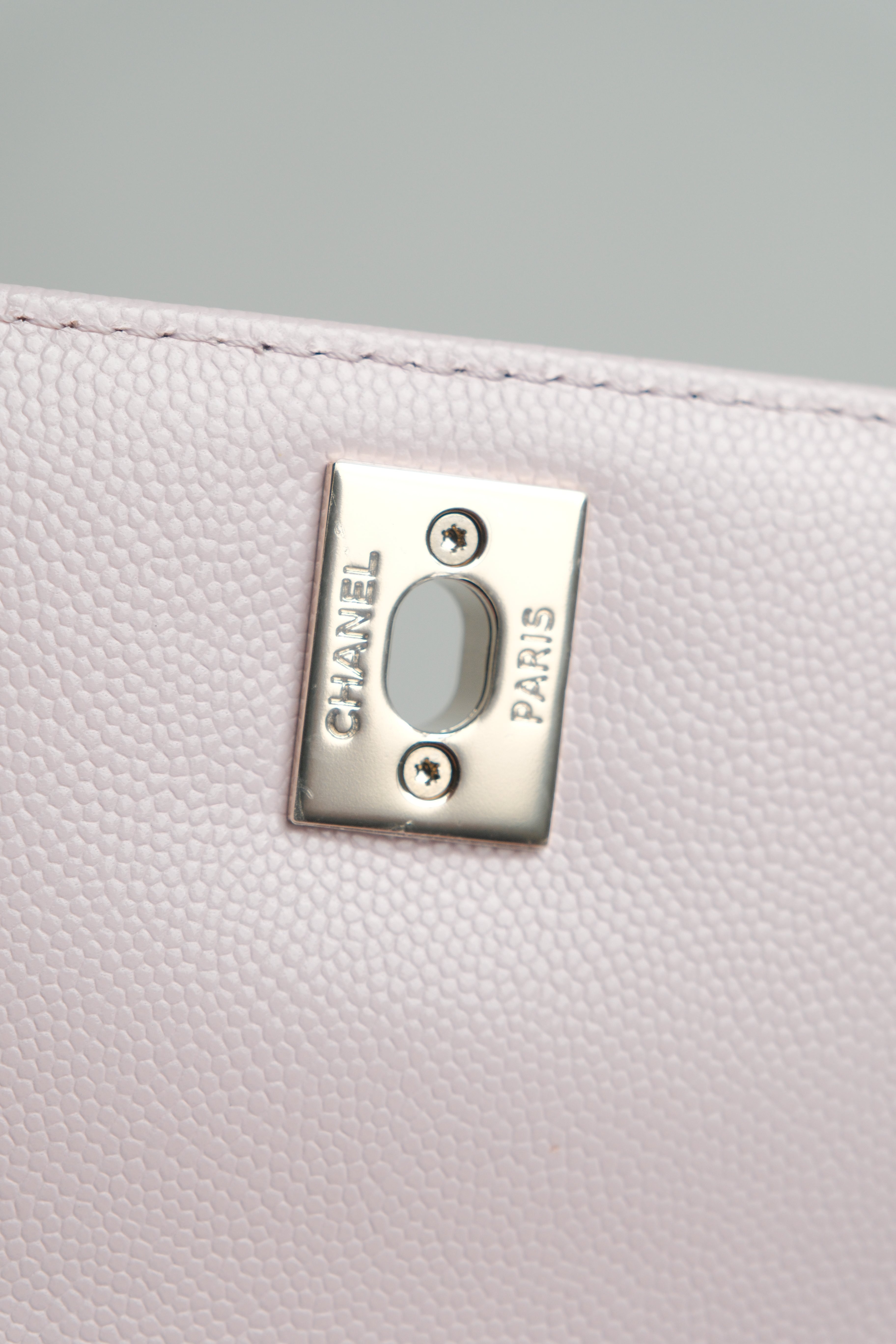 Mini Coco Top Handle Caviar Microchipped