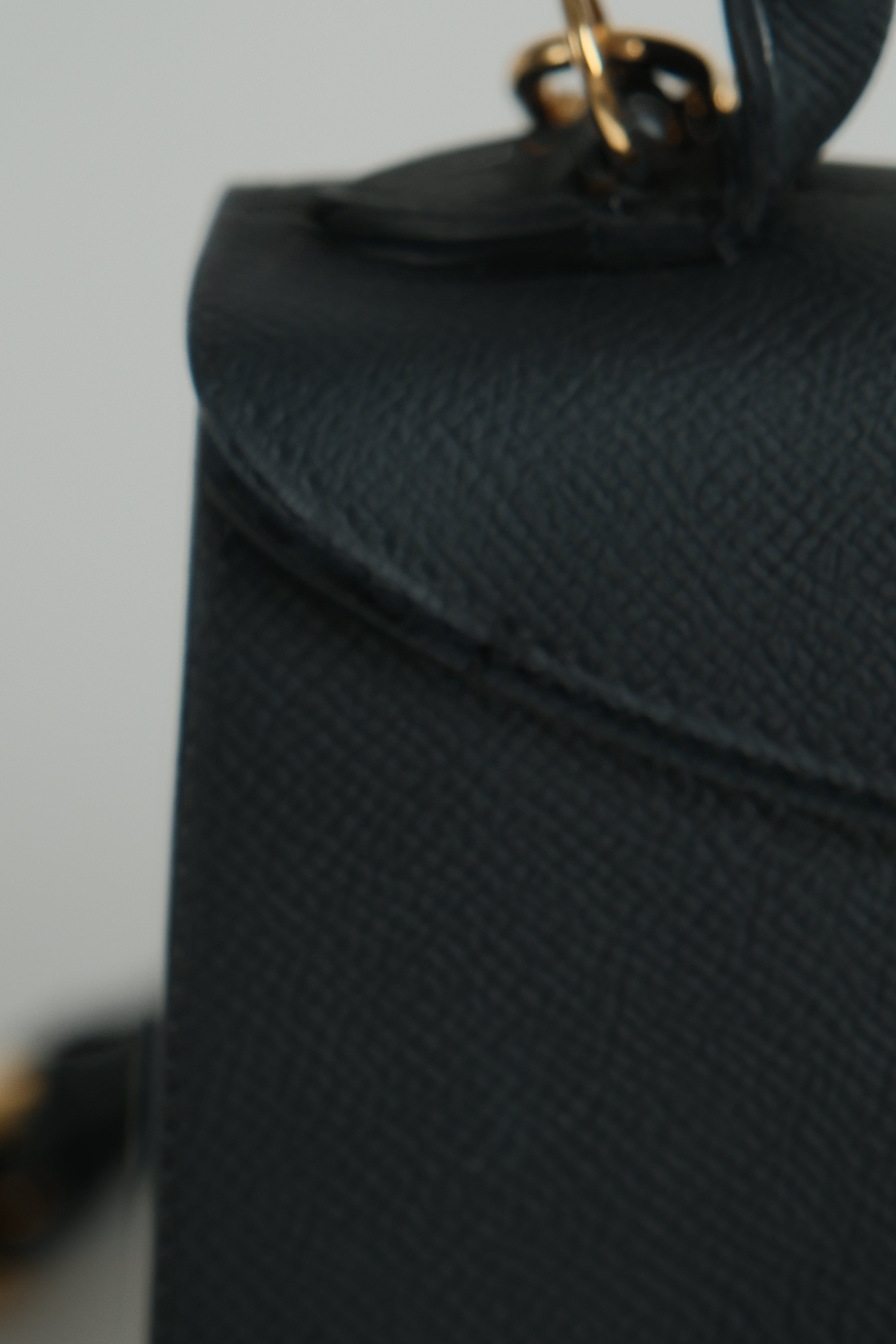Gabrielle Mini Black Gold Hardware