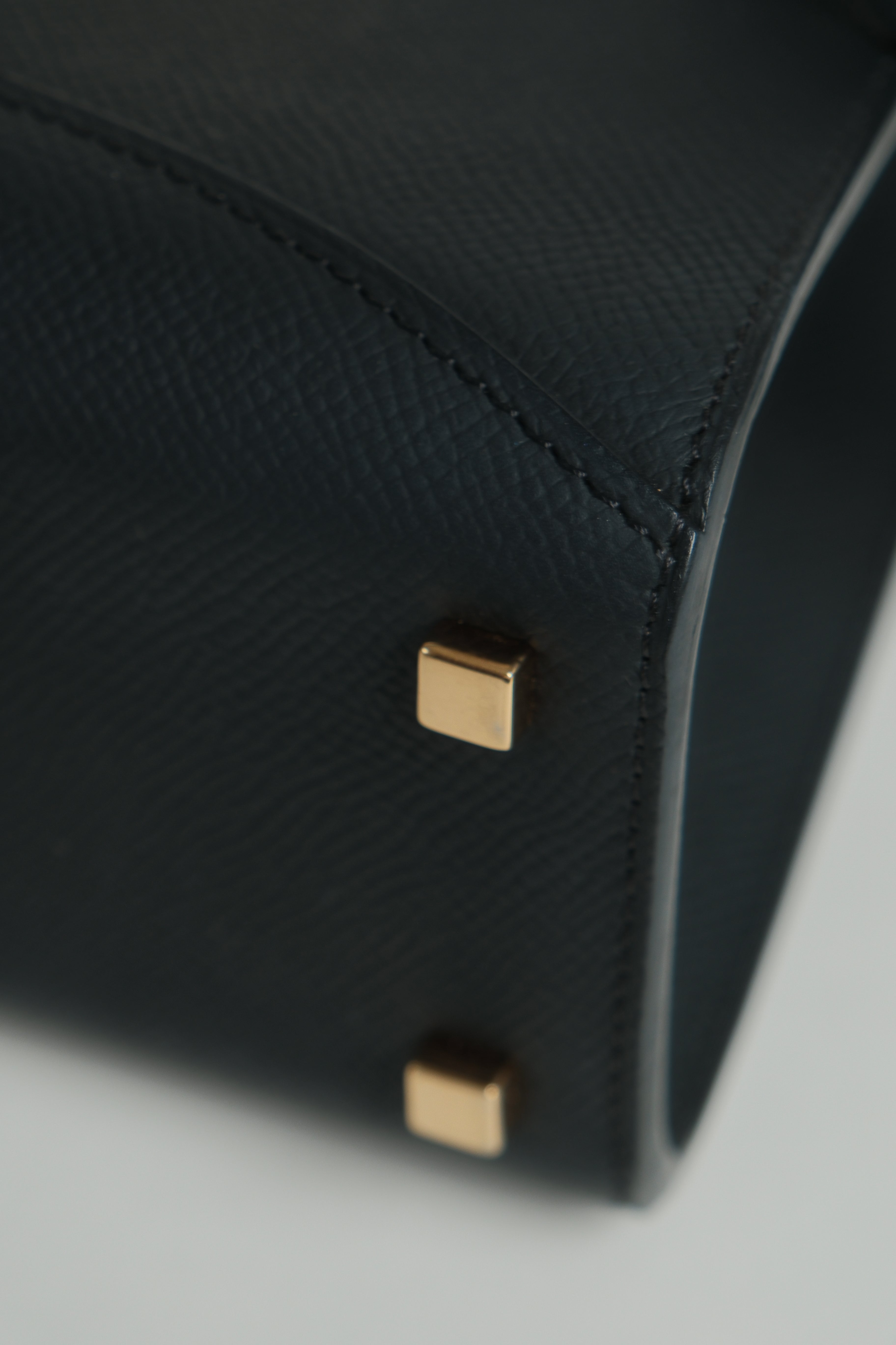 Gabrielle Mini Black Gold Hardware