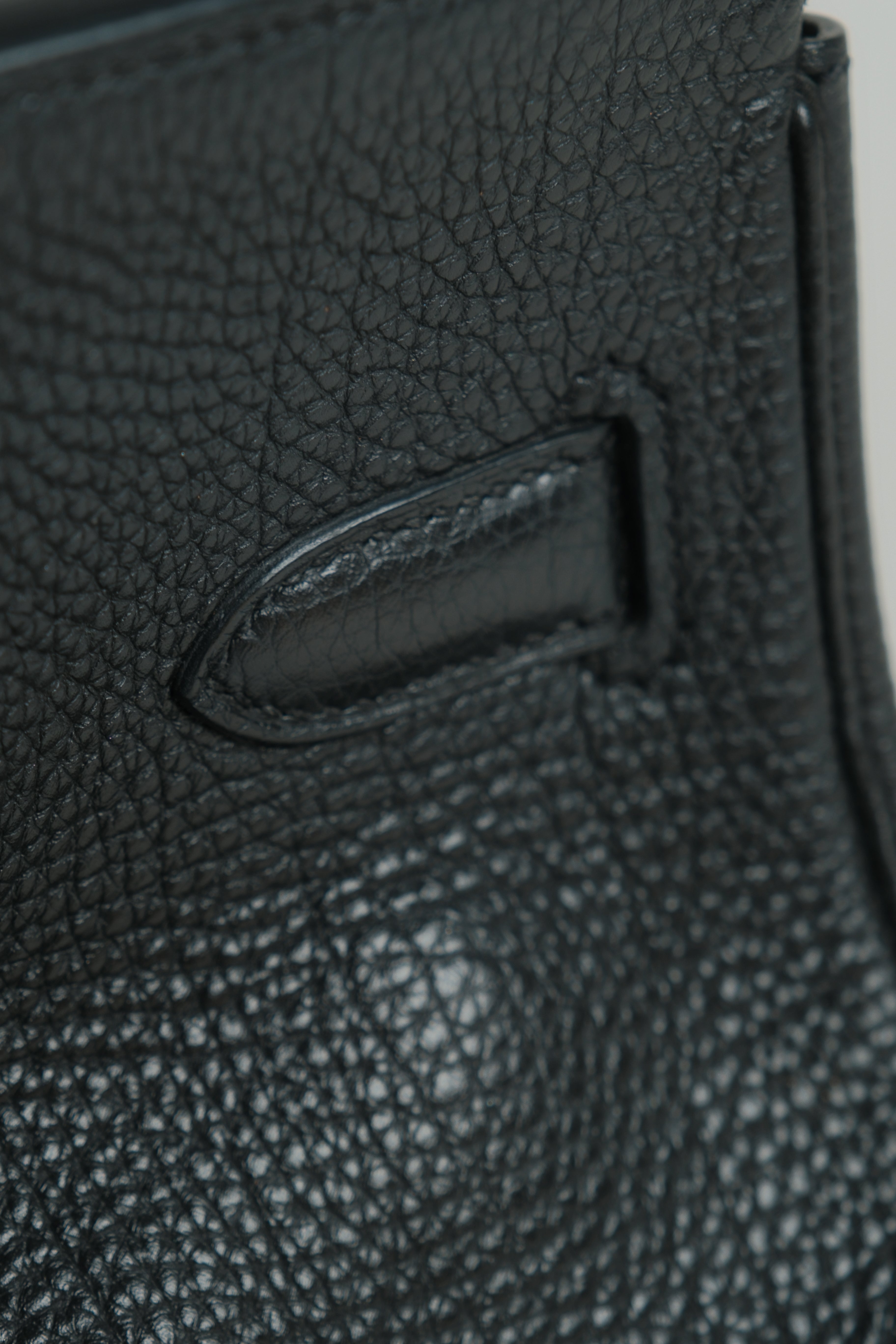 Birkin 30 O Square Noir Palladium