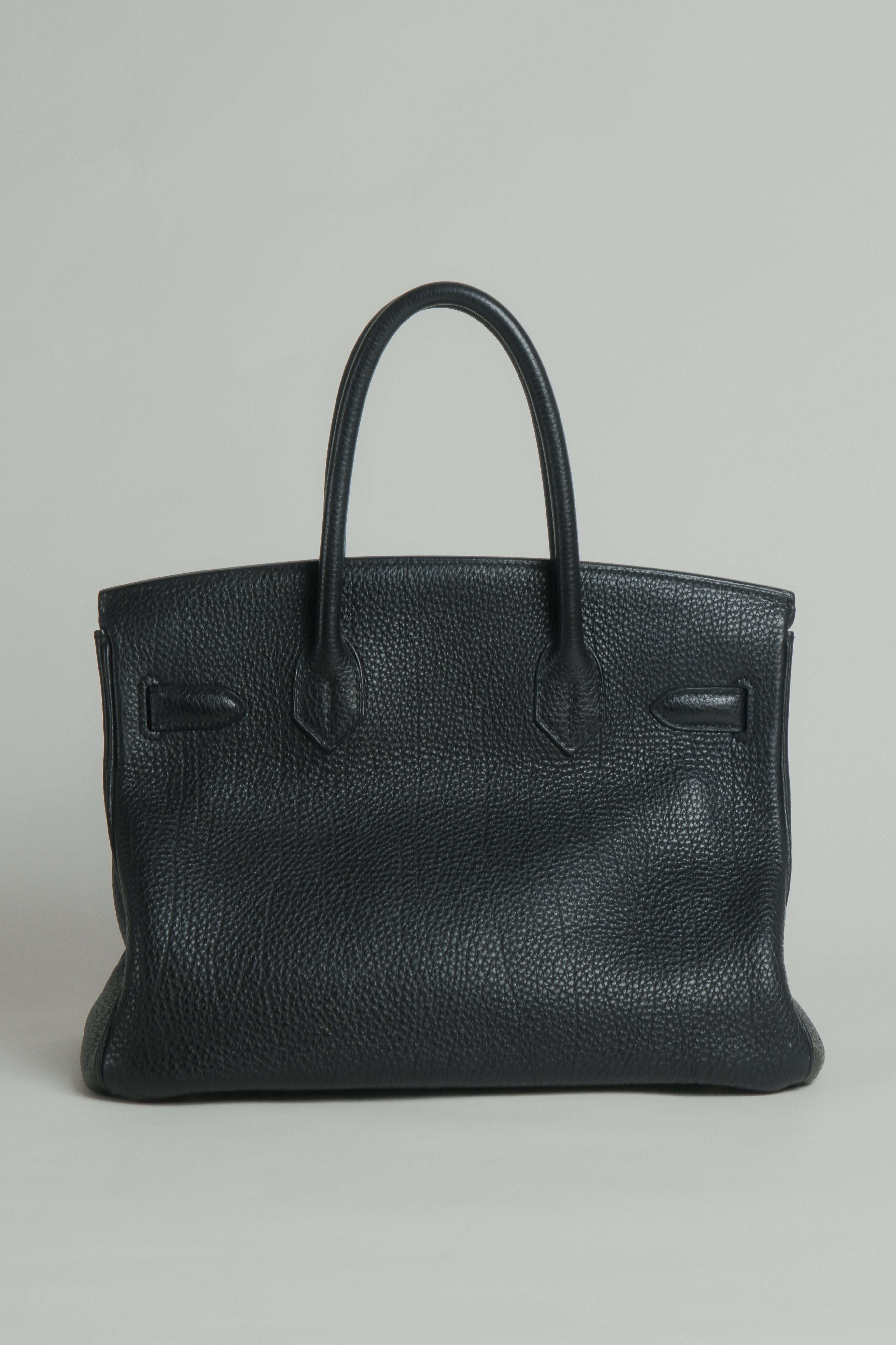 Birkin 30 O Square Noir Palladium