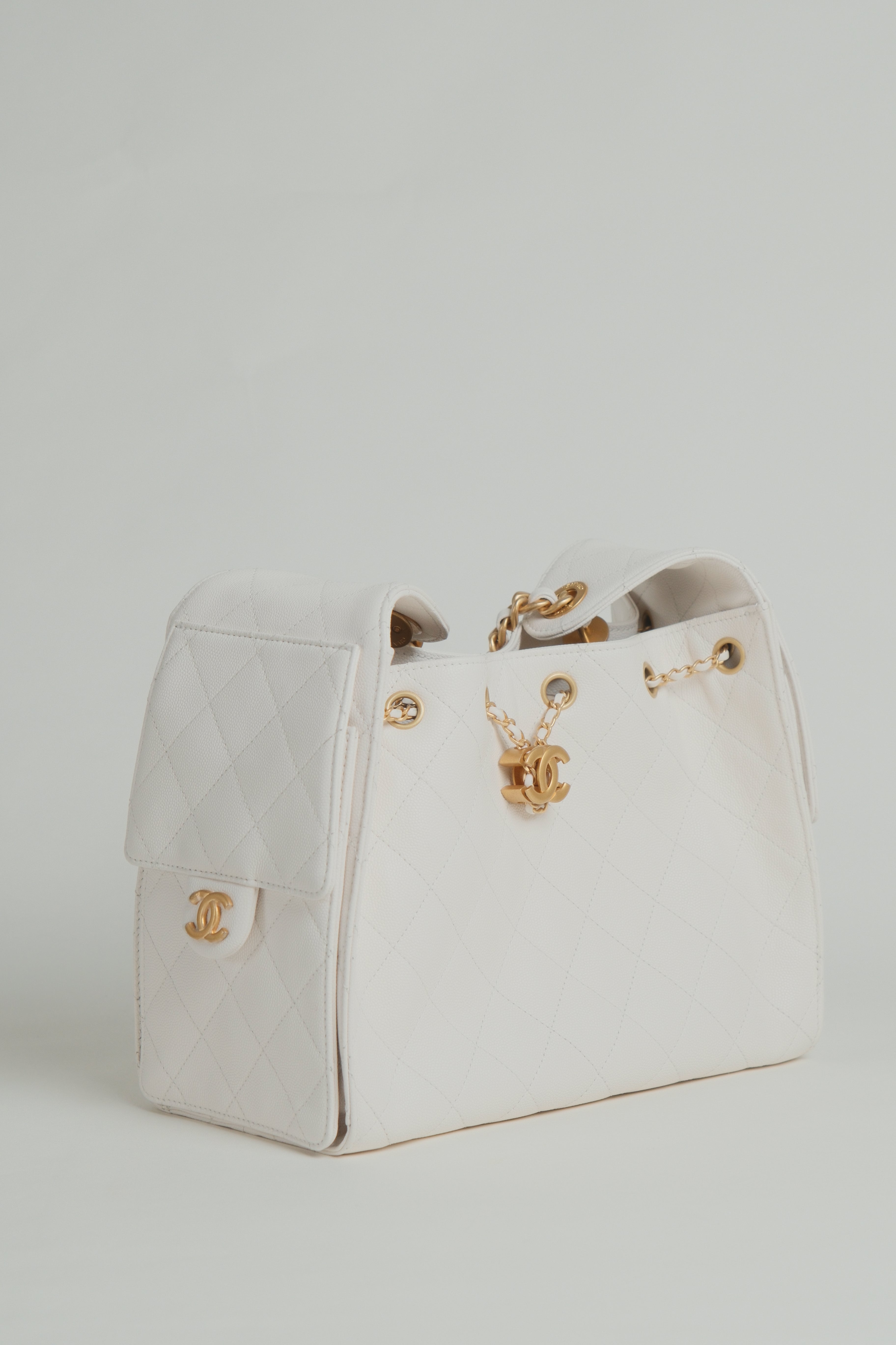 C25 Caviar GHW White