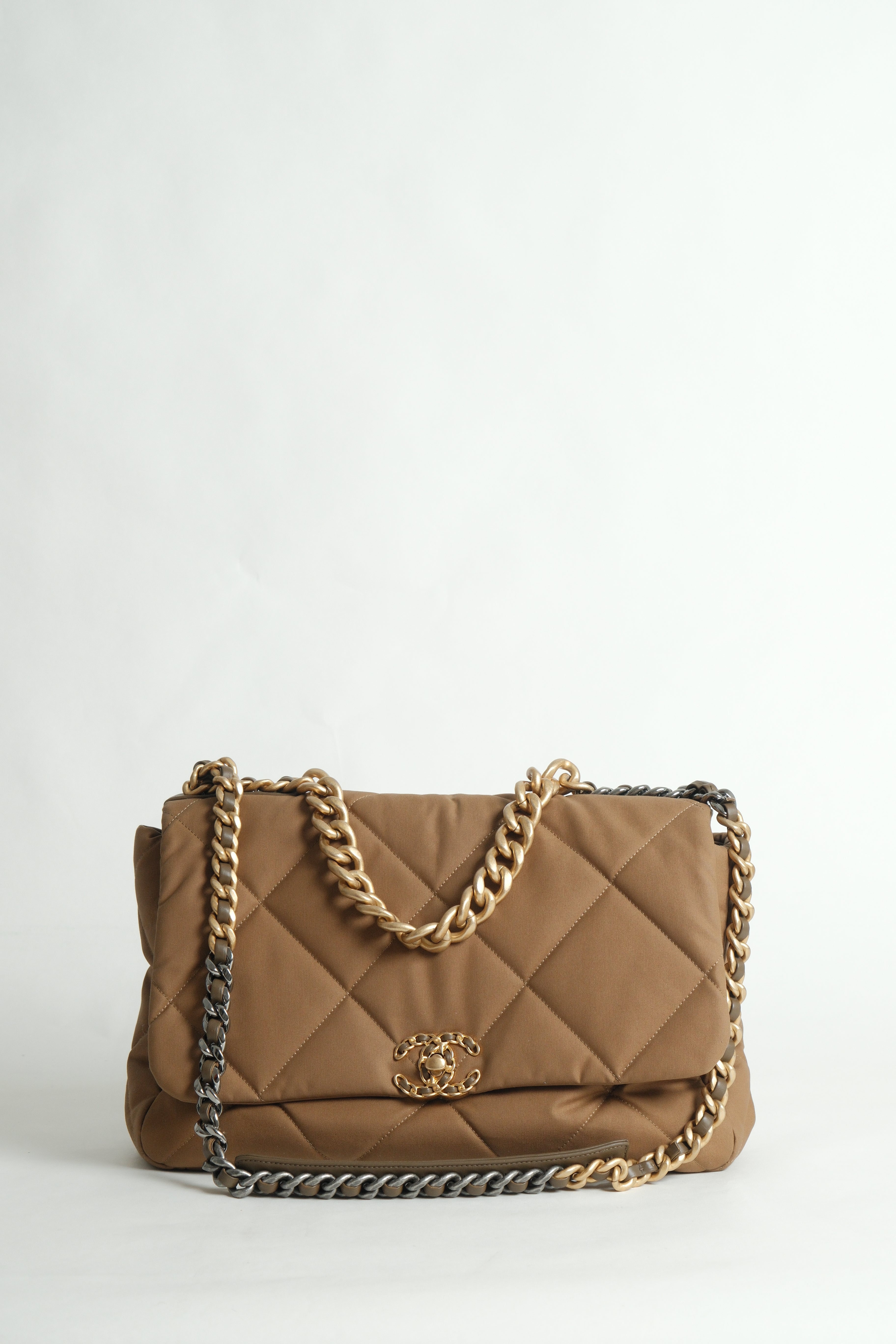 C19 Canvas Brown Maxi