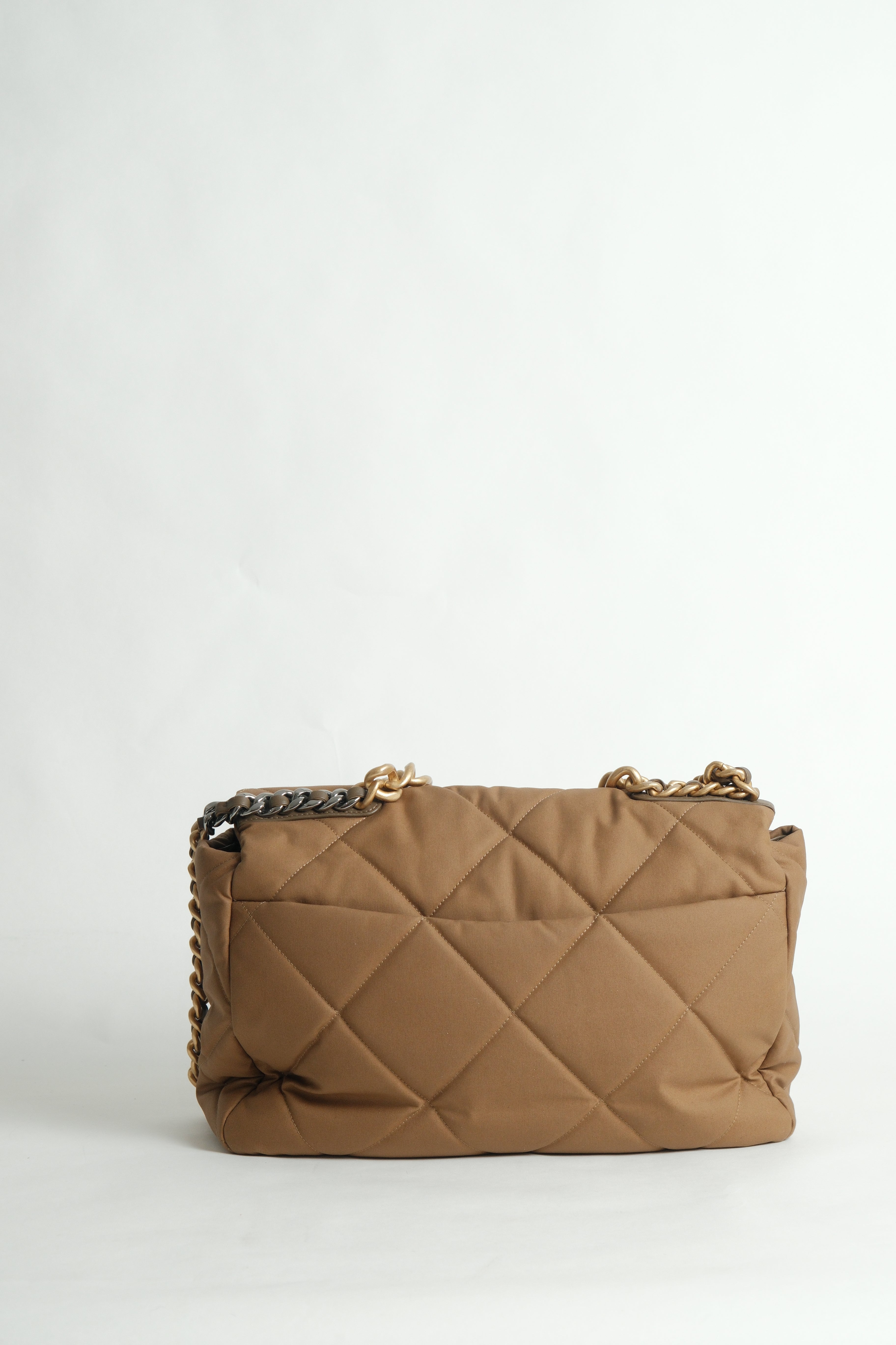 C19 Canvas Brown Maxi