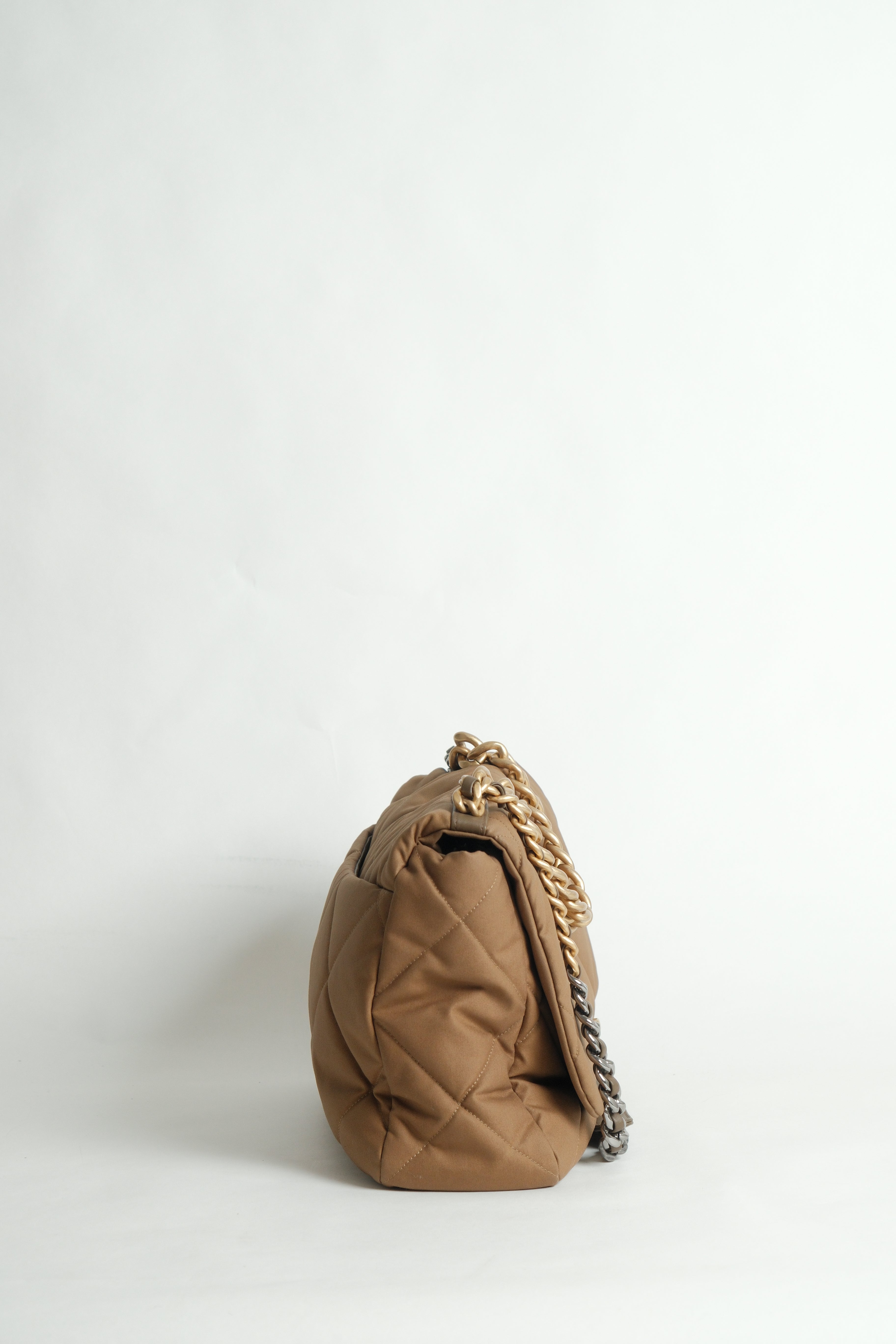 C19 Canvas Brown Maxi