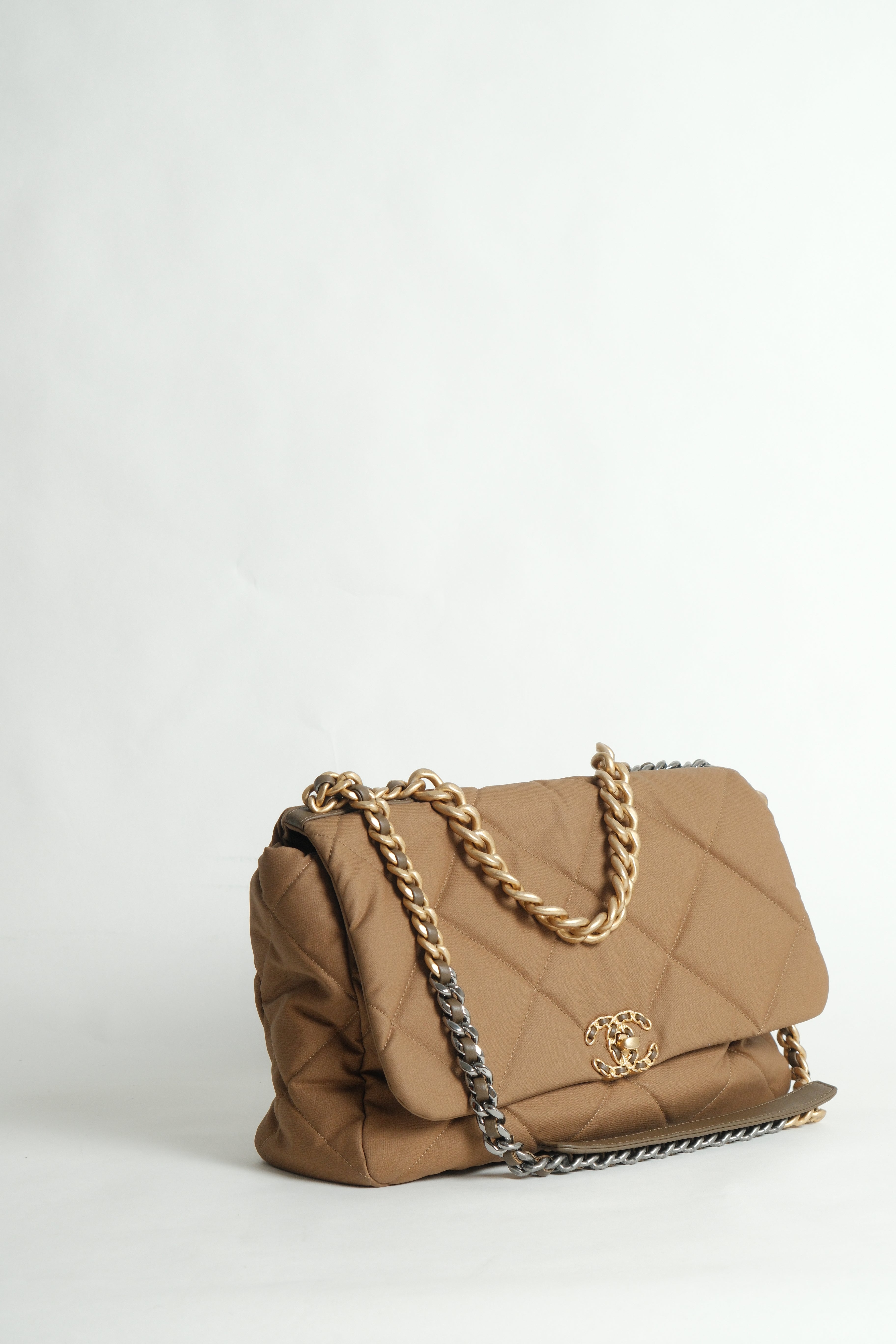 C19 Canvas Brown Maxi