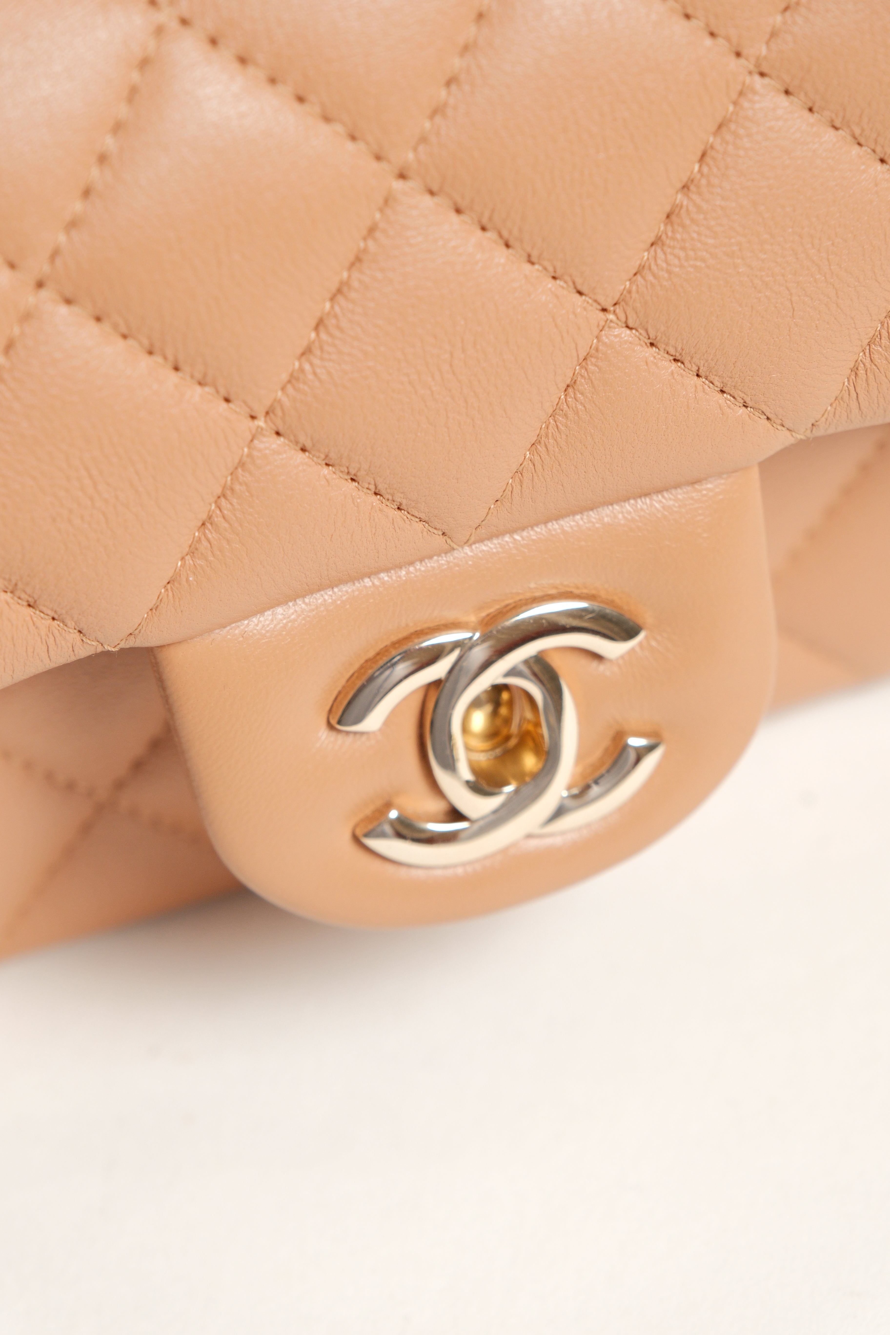 Chanel Top Handle Mini Rectangular Flap Microchipped