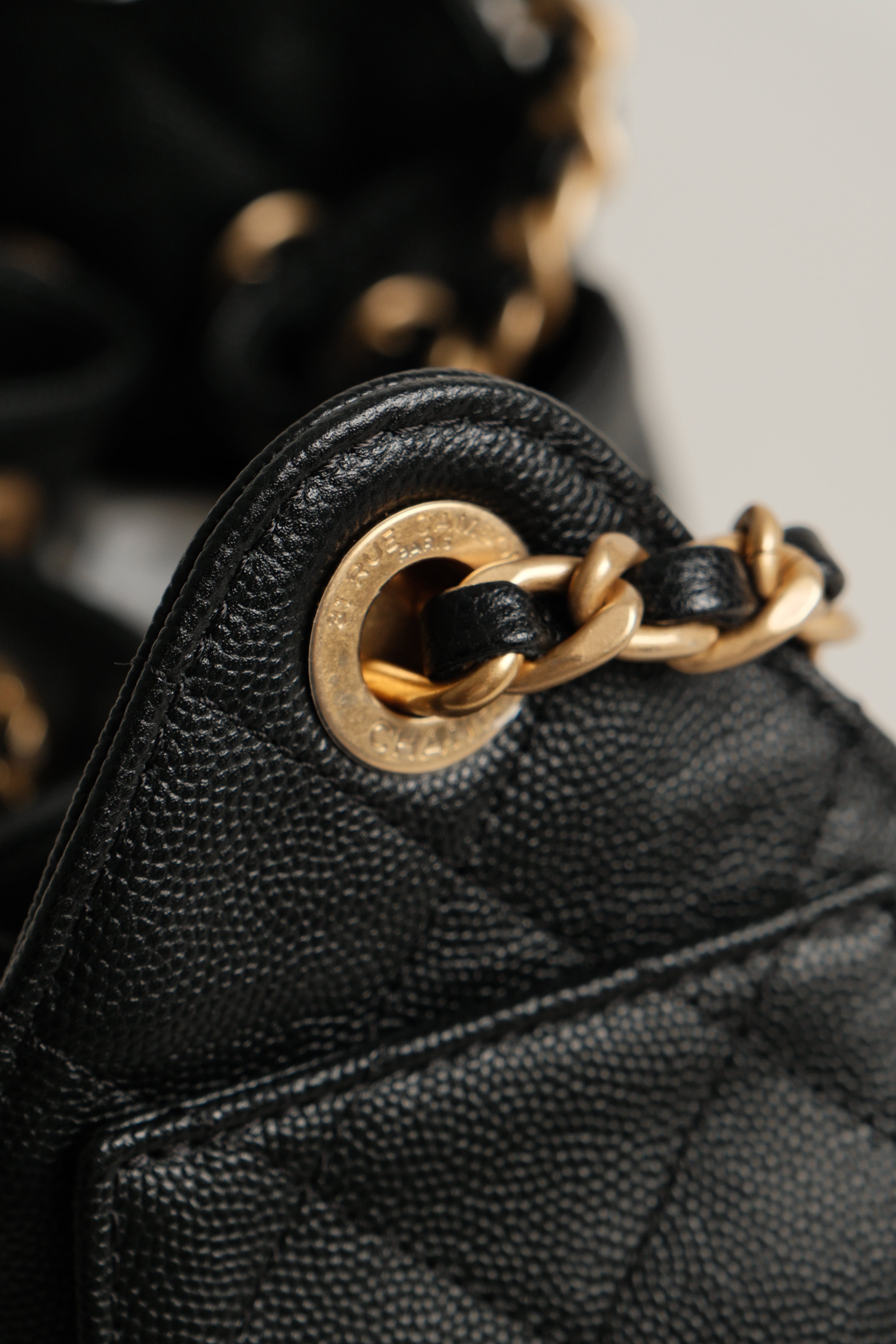 Chanel 25 C25 Mini Caviar - Brand New