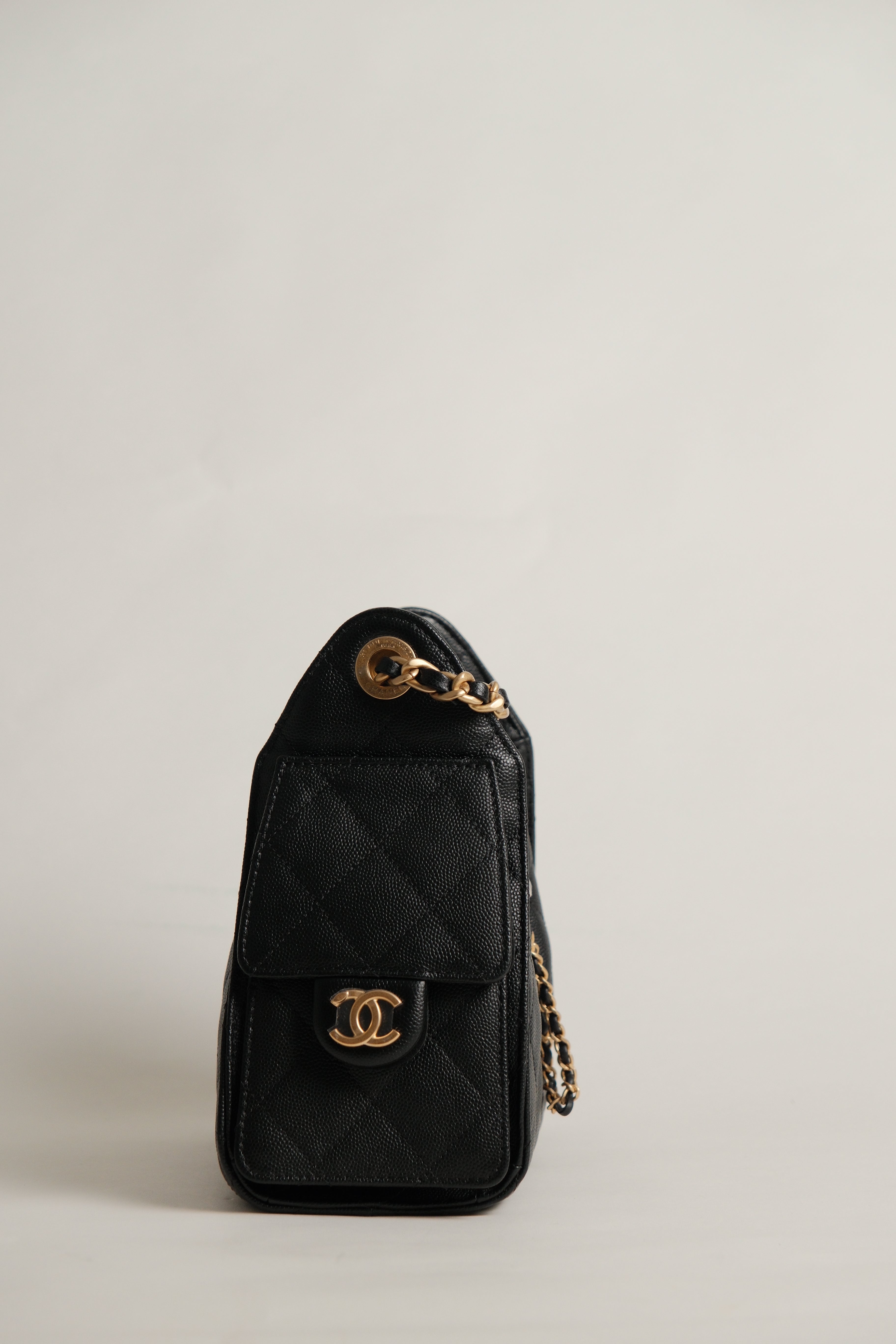 Chanel 25 C25 Mini Caviar - Brand New