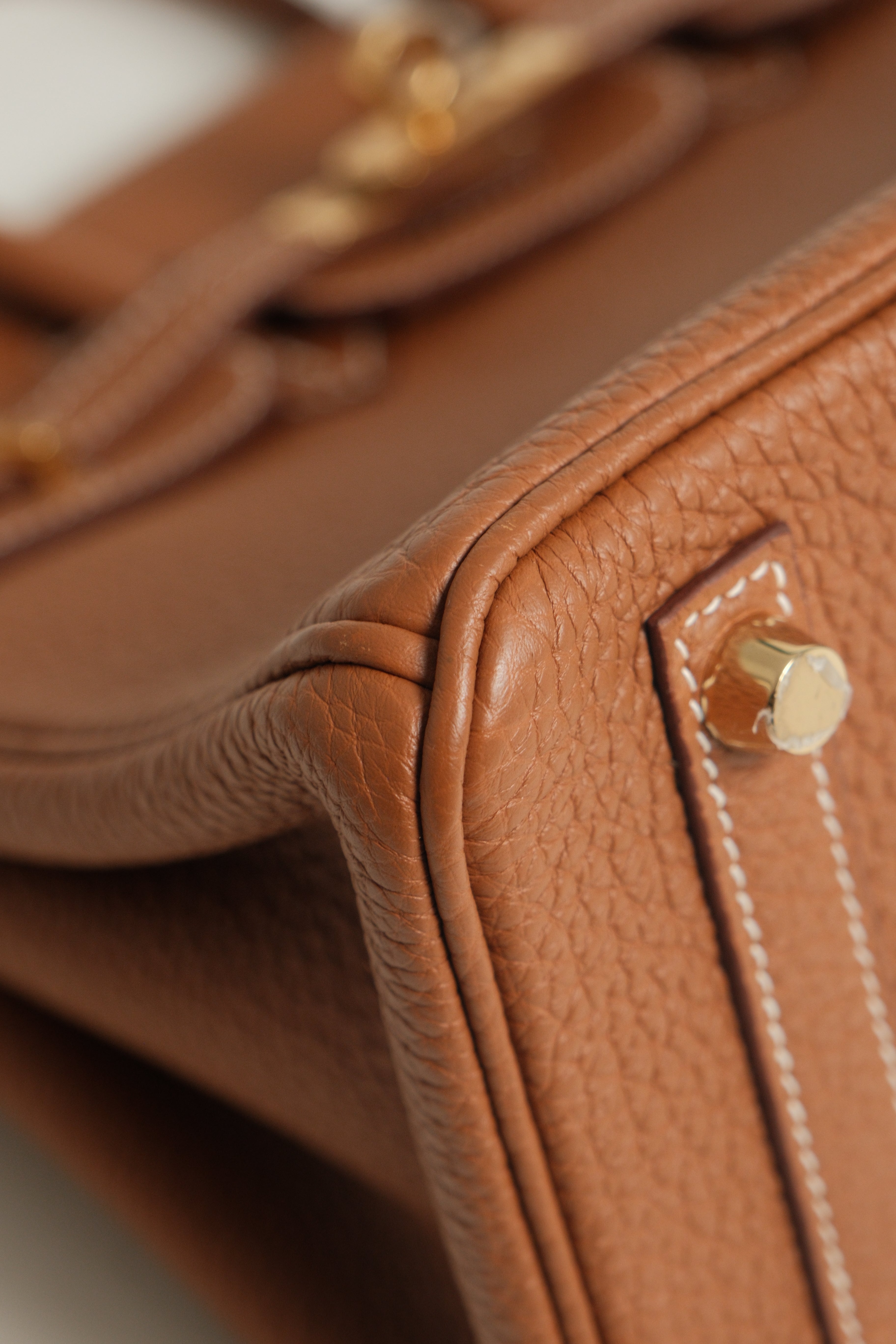 Birkin 25 Gold on Gold