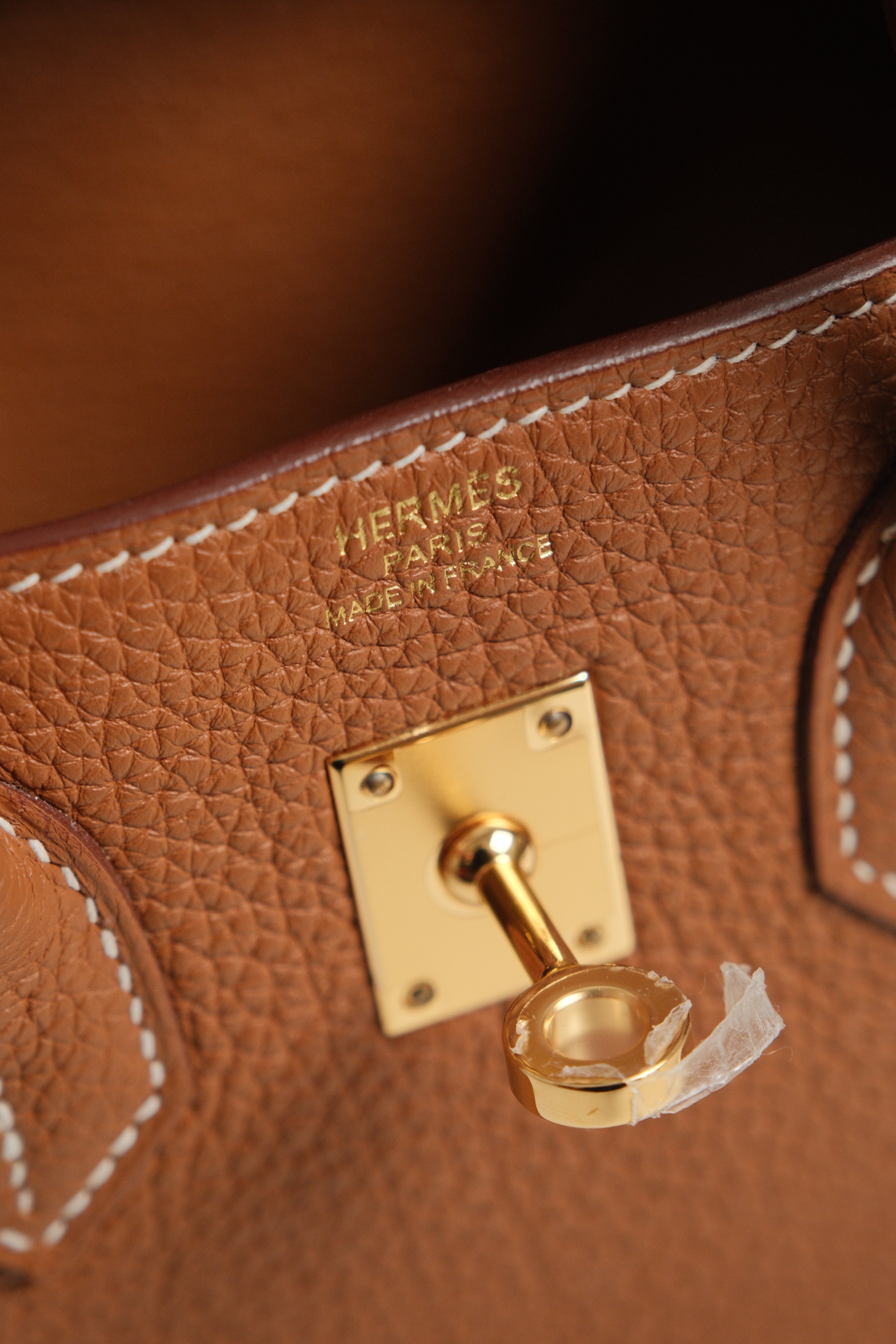 Birkin 25 Gold on Gold