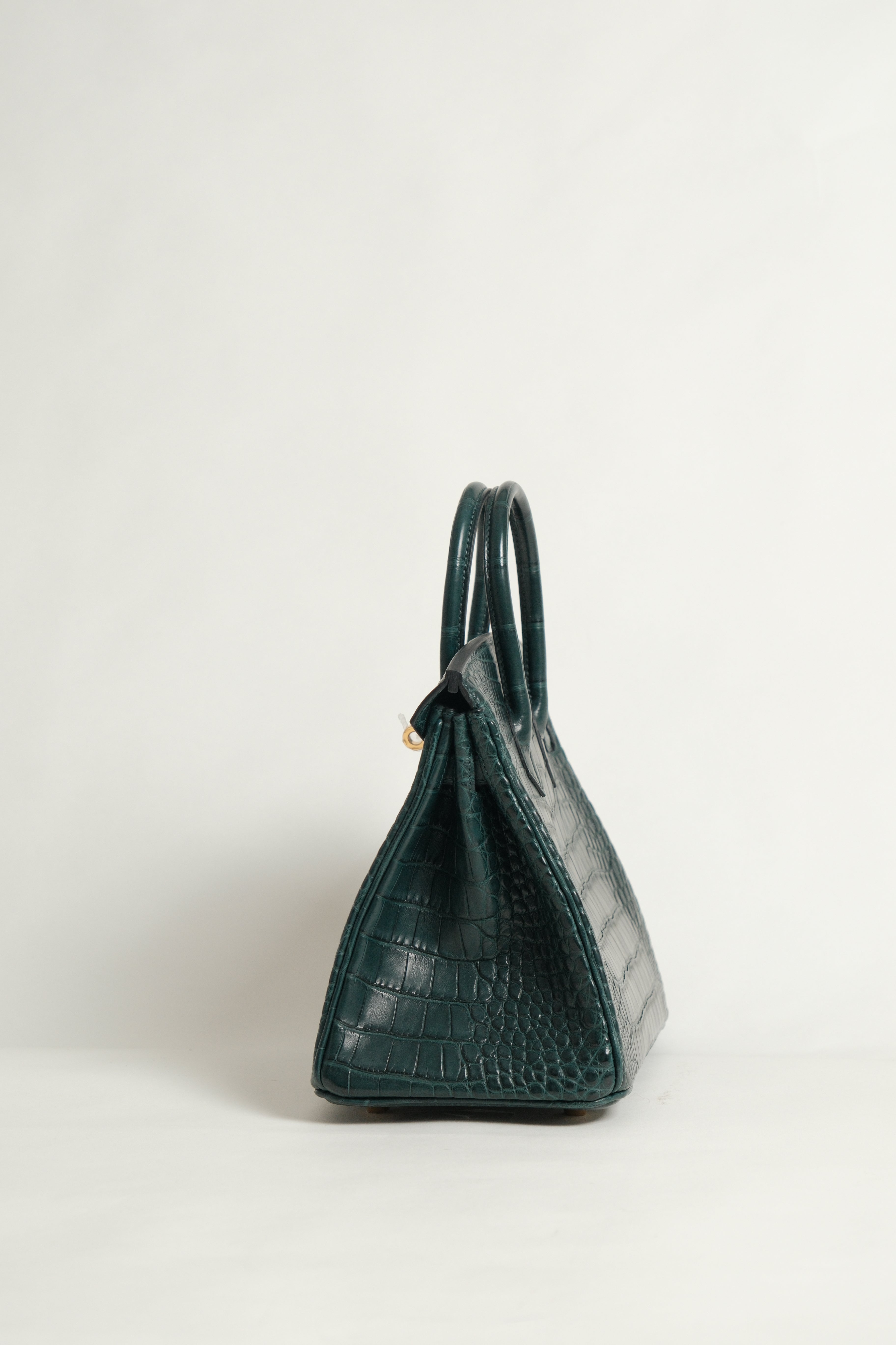 Birkin 25 Matte Alligator Vert Fonce