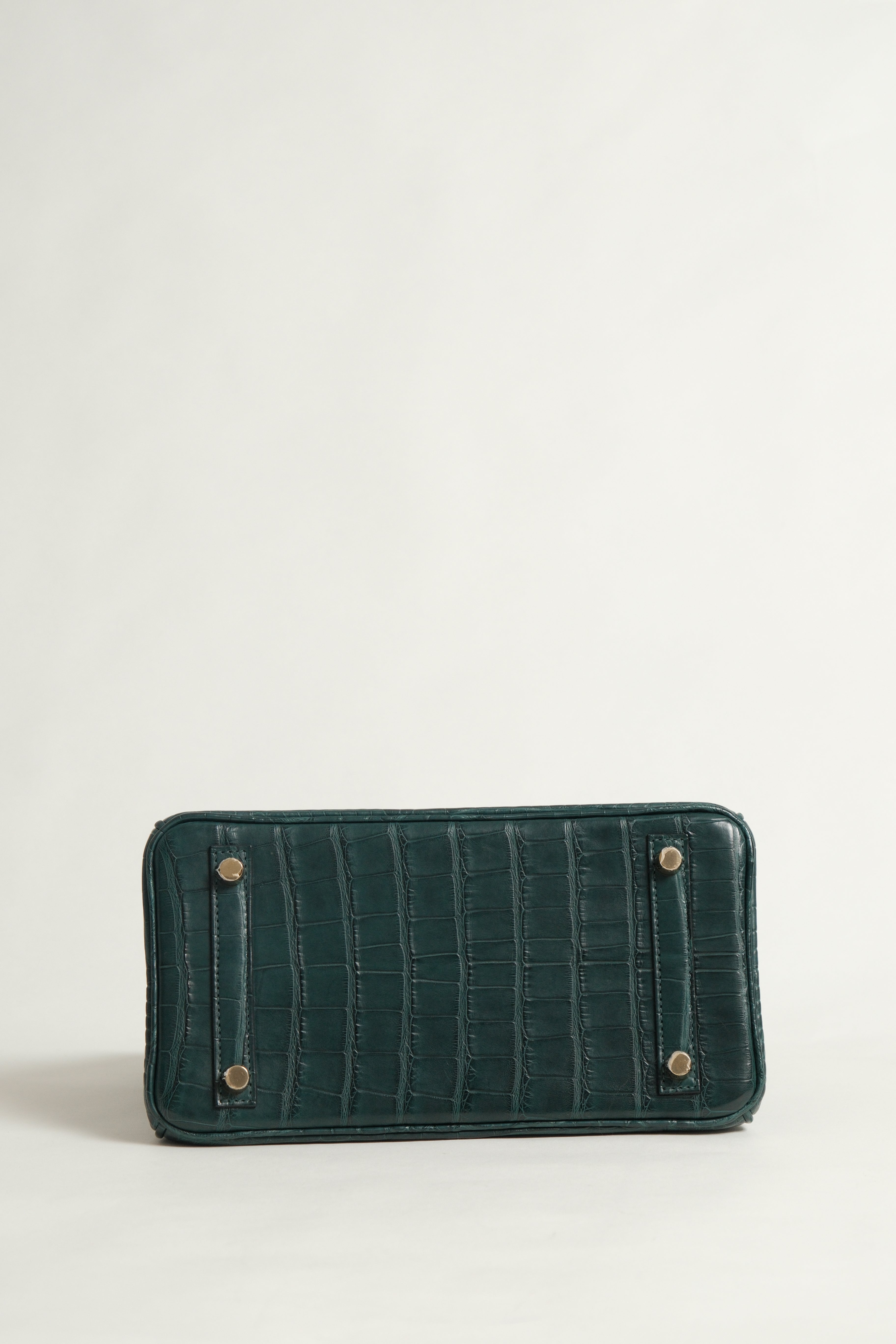 Birkin 25 Matte Alligator Vert Fonce