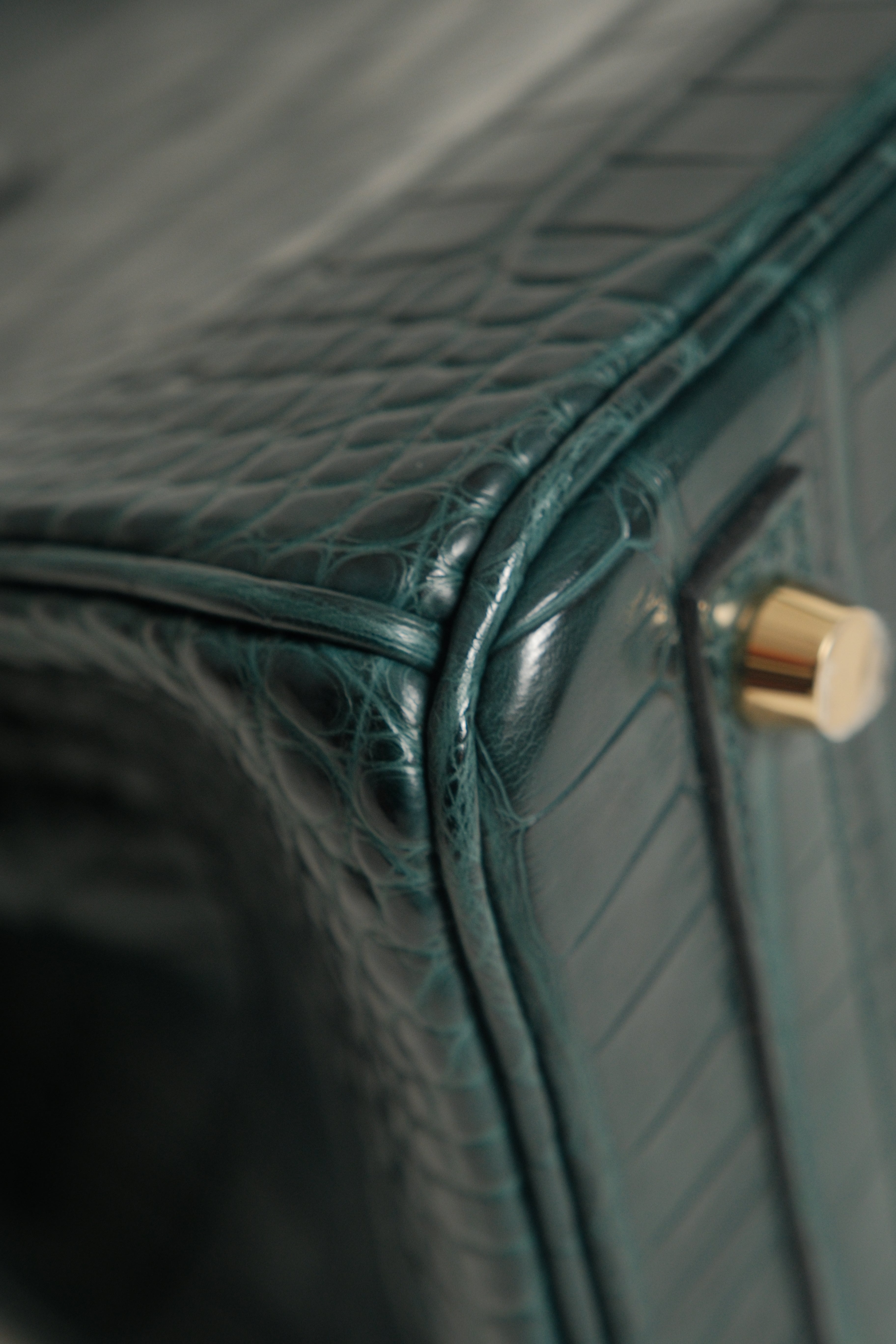 Birkin 25 Matte Alligator Vert Fonce