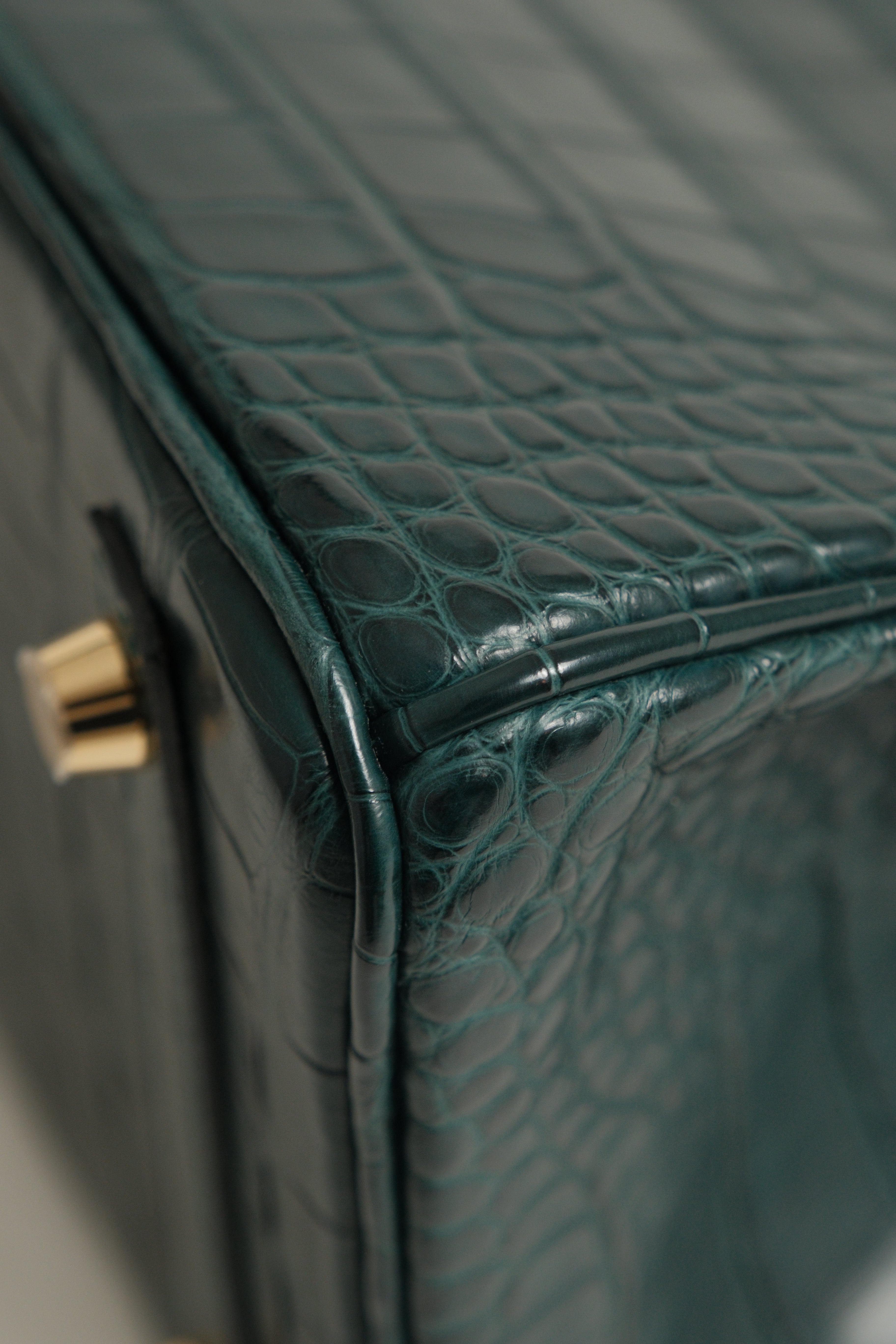 Birkin 25 Matte Alligator Vert Fonce