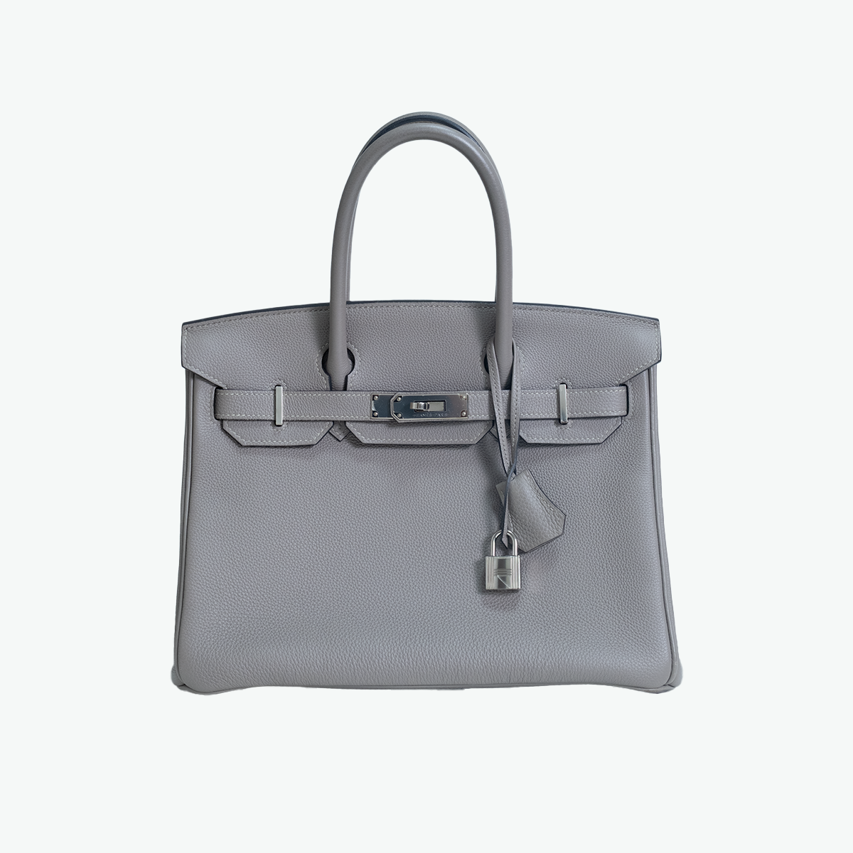 Birkin 30 Gris Asphalt