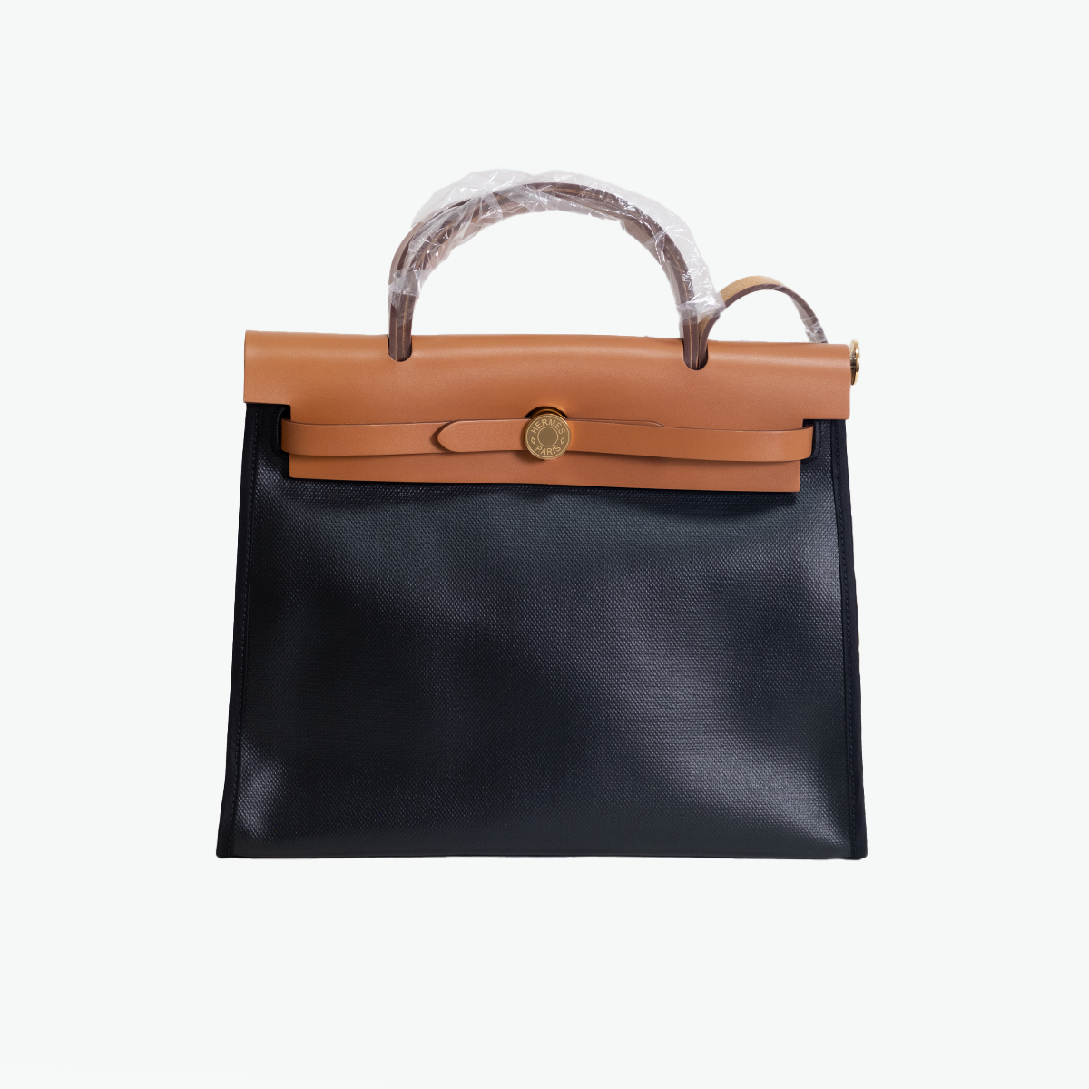 Herbag 31 Gold / Noir Coated Canvas - stamp W