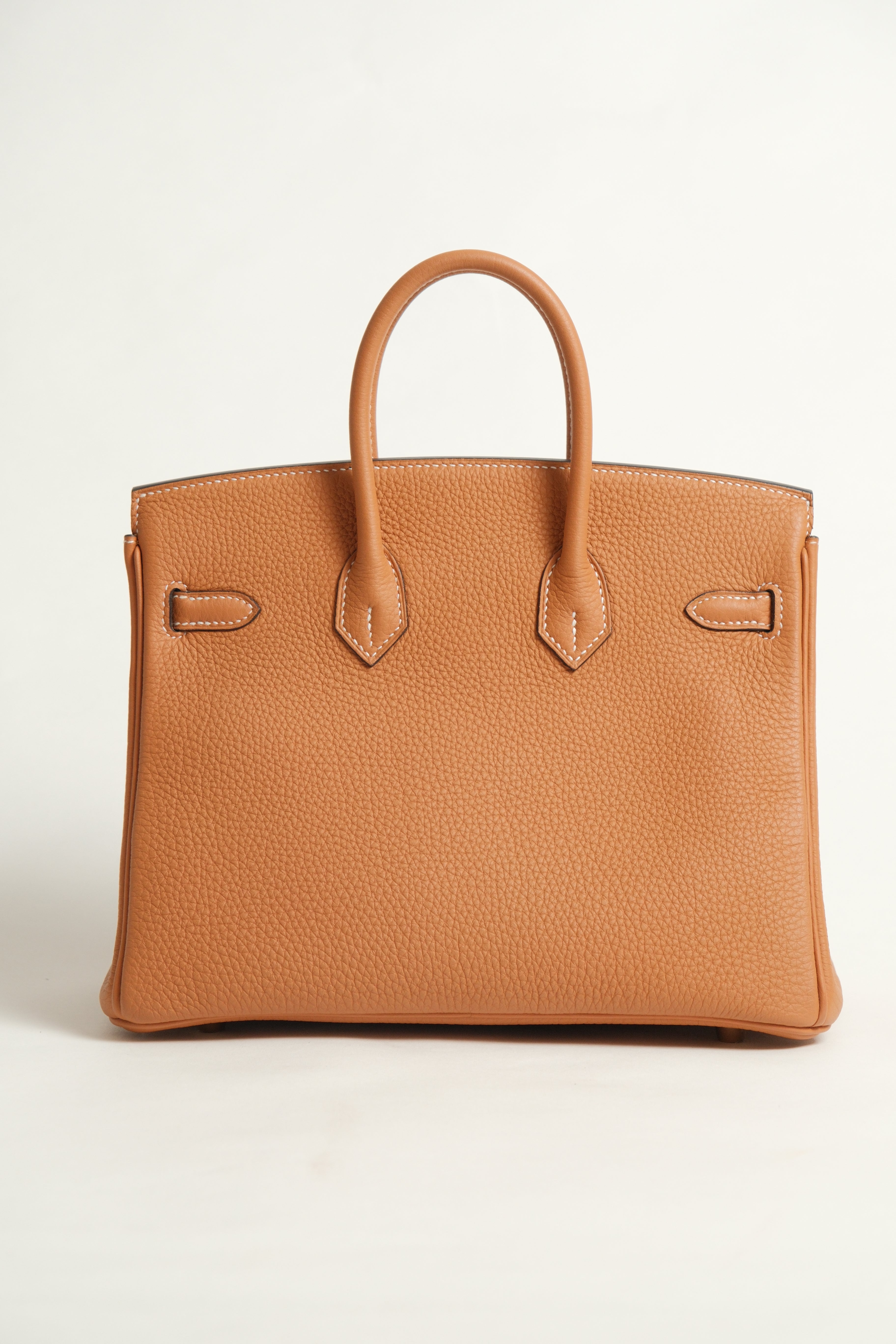 Birkin 25 B25 Toffee Stamp C
