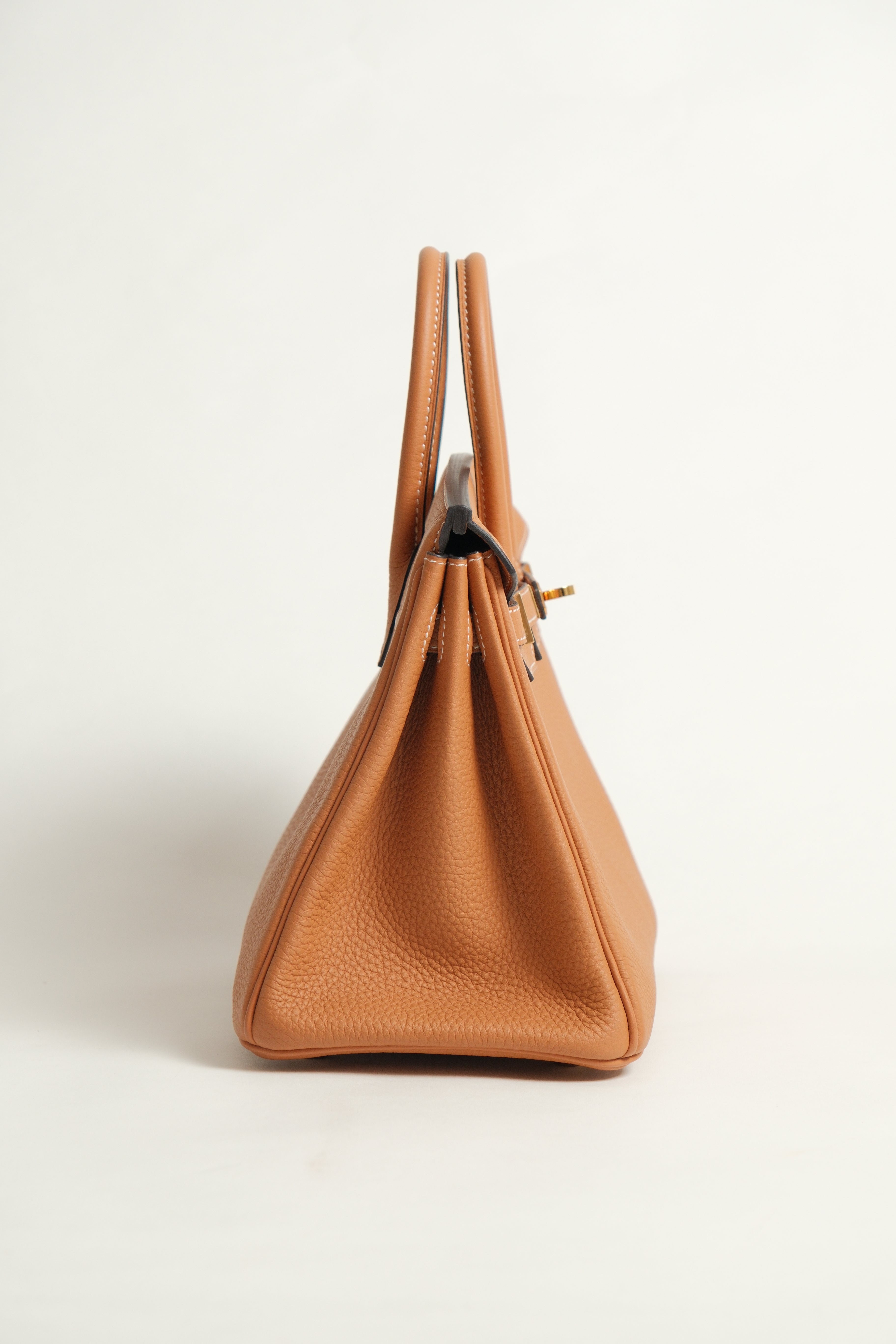 Birkin 25 B25 Toffee Stamp C