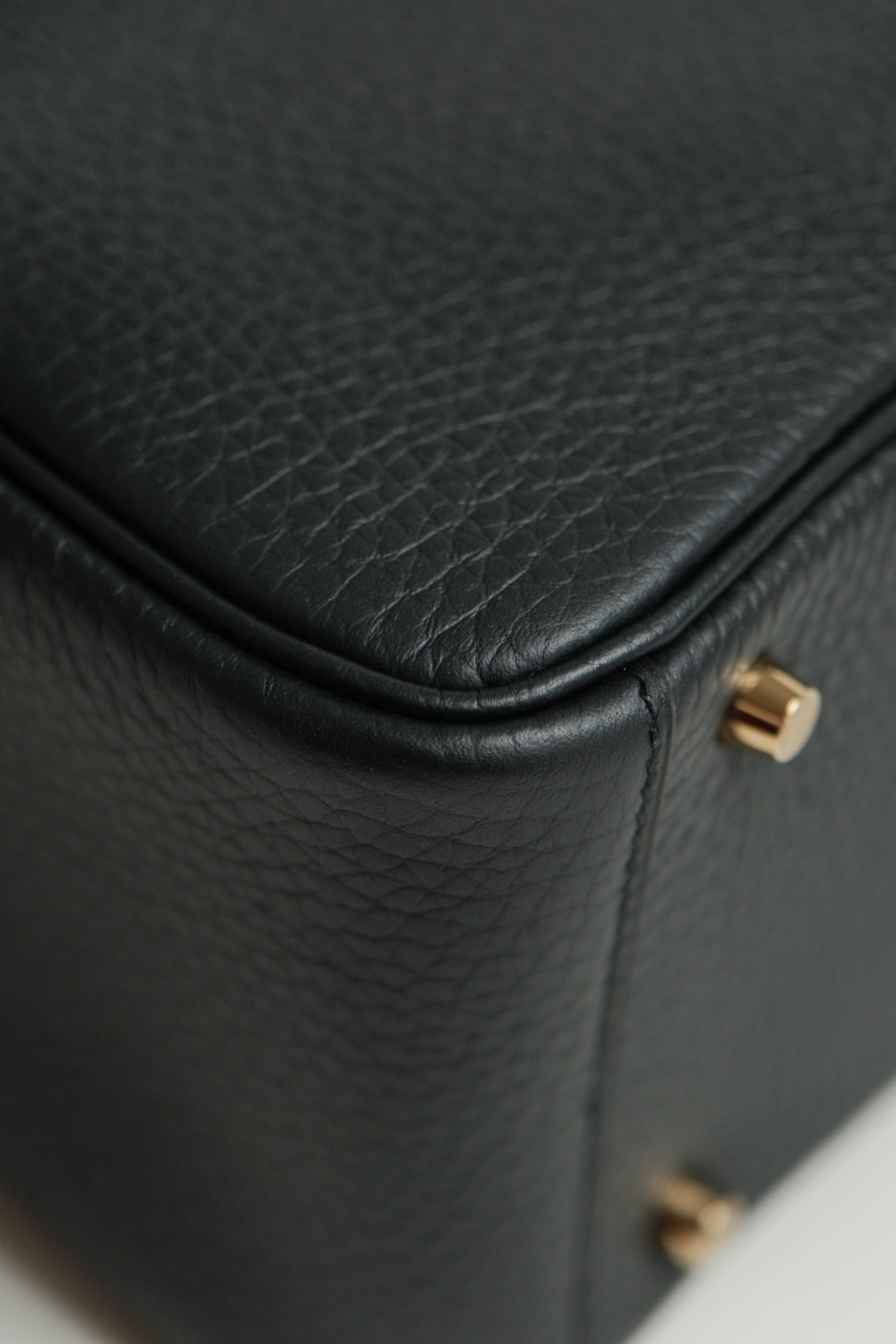 Brand New Mini Lindy Noir GHW Stamp K 2025