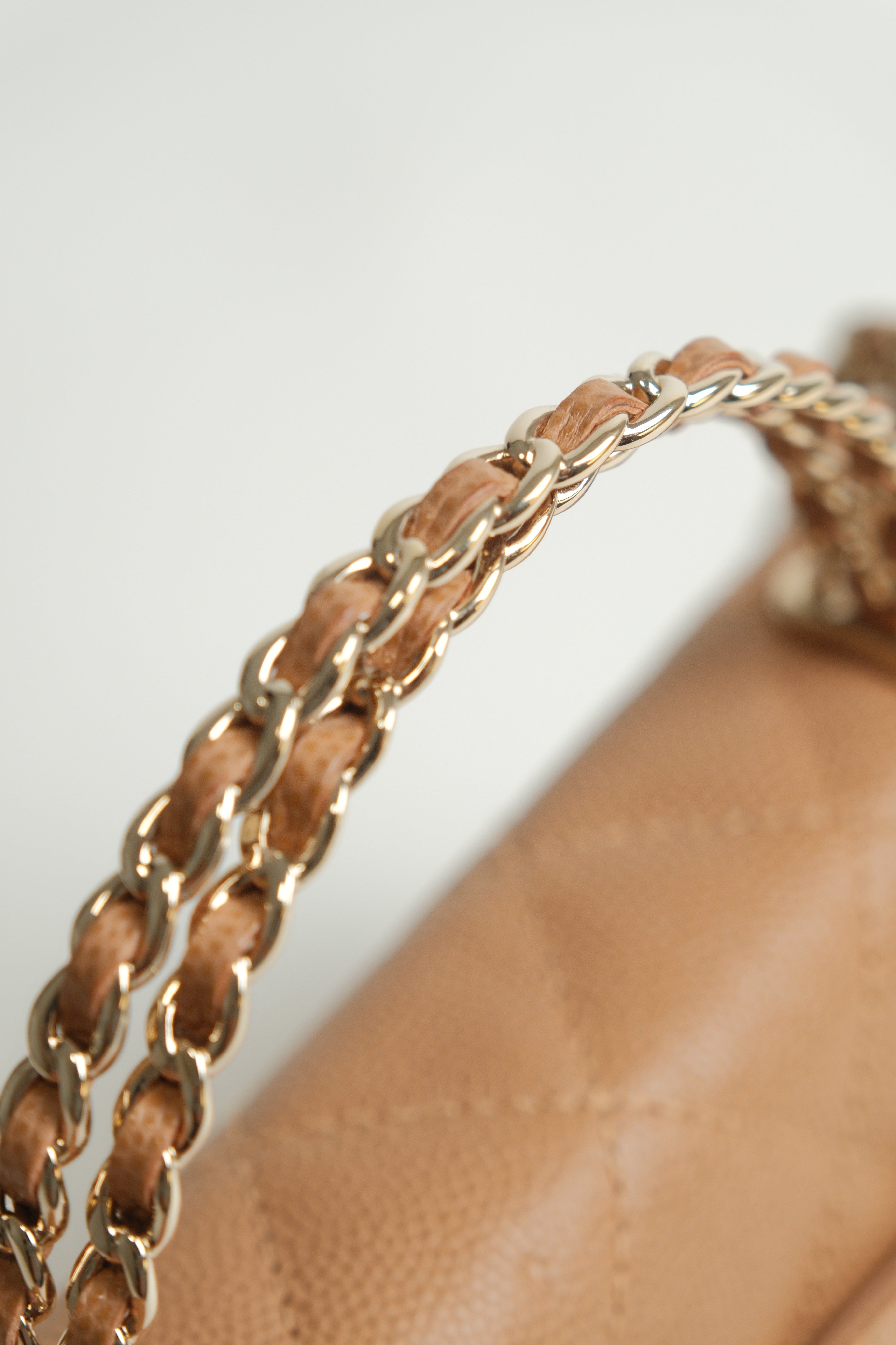 Top Handle Caviar Microchipped