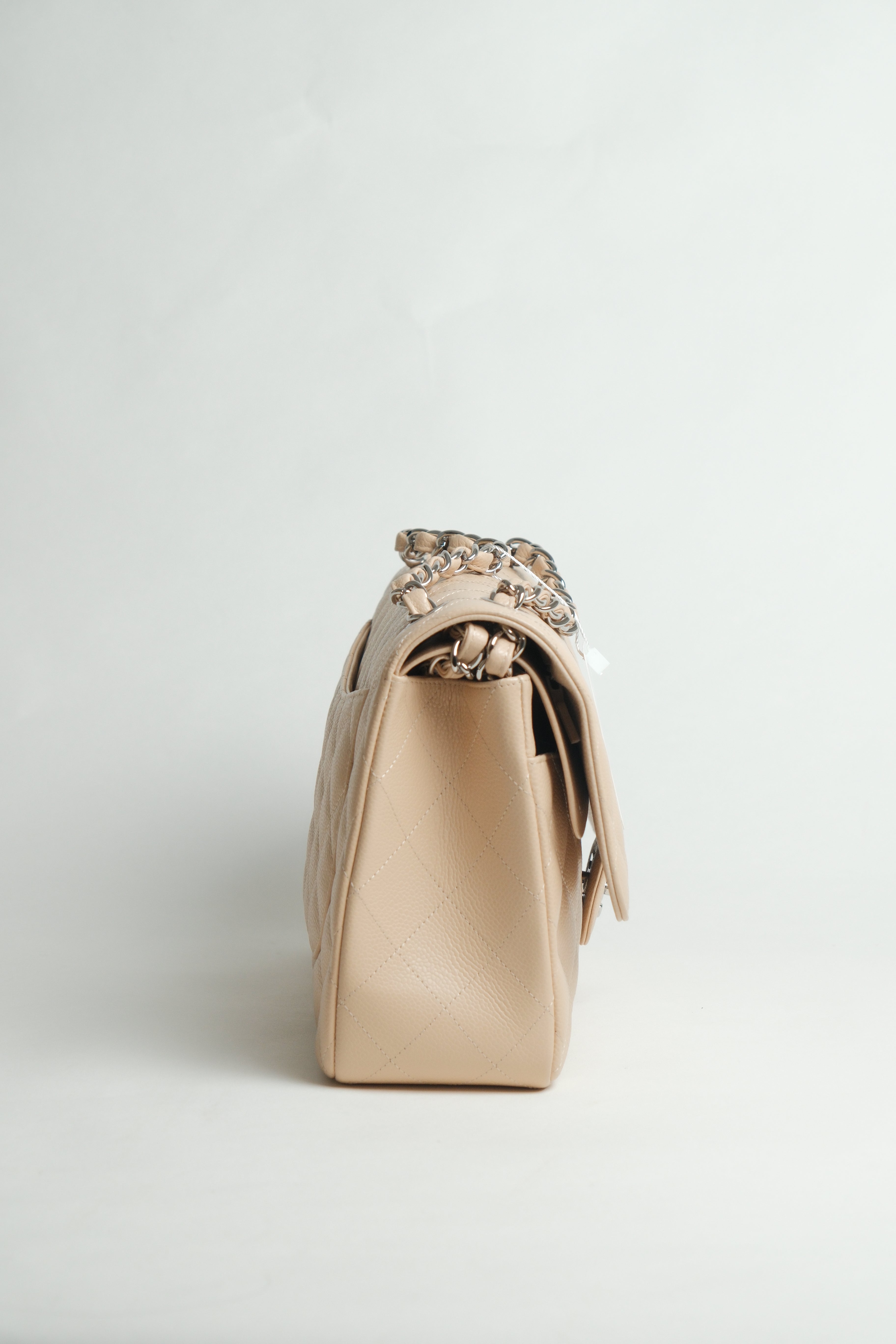 Classic Jumbo Double Flap Caviar