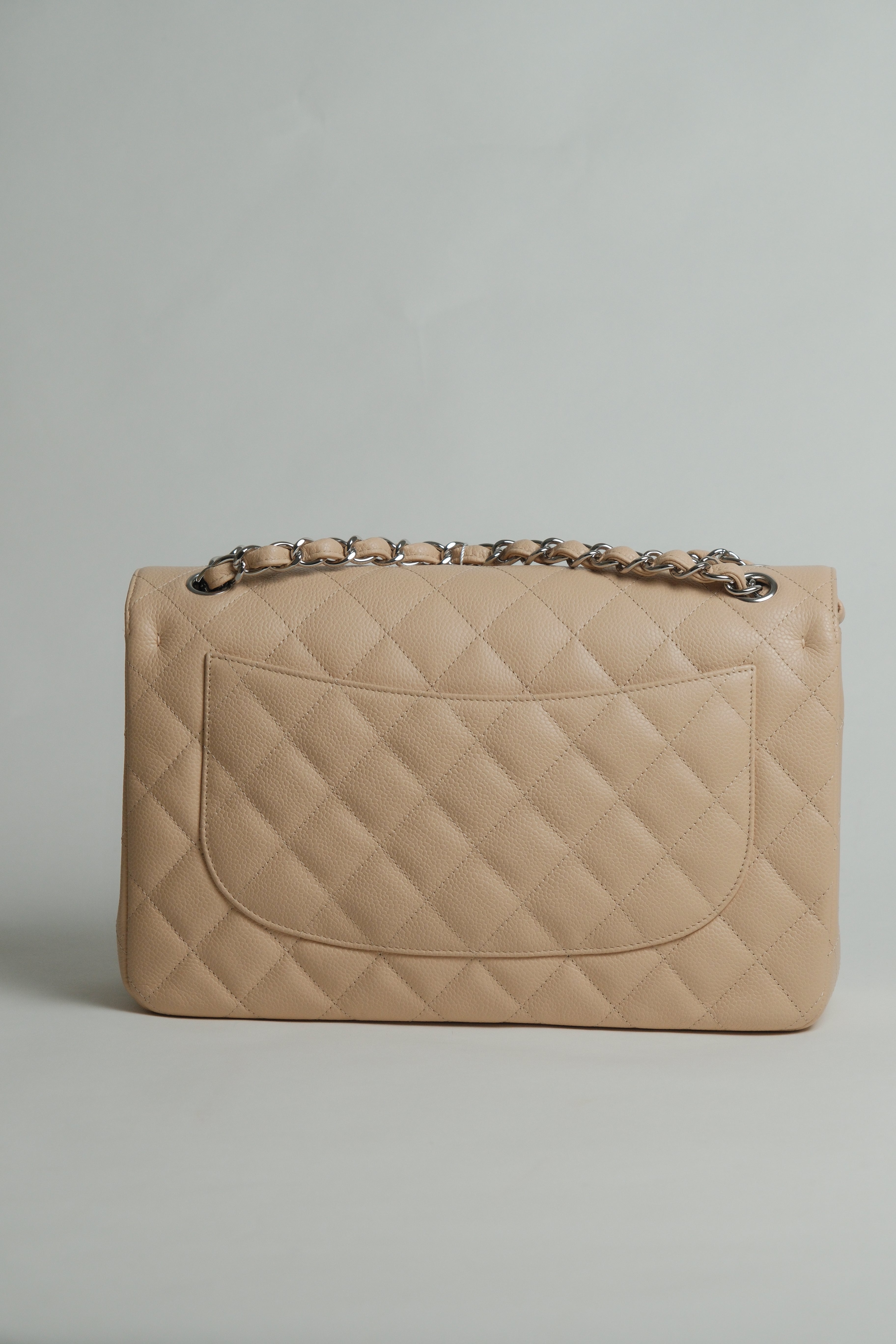 Classic Jumbo Double Flap Caviar