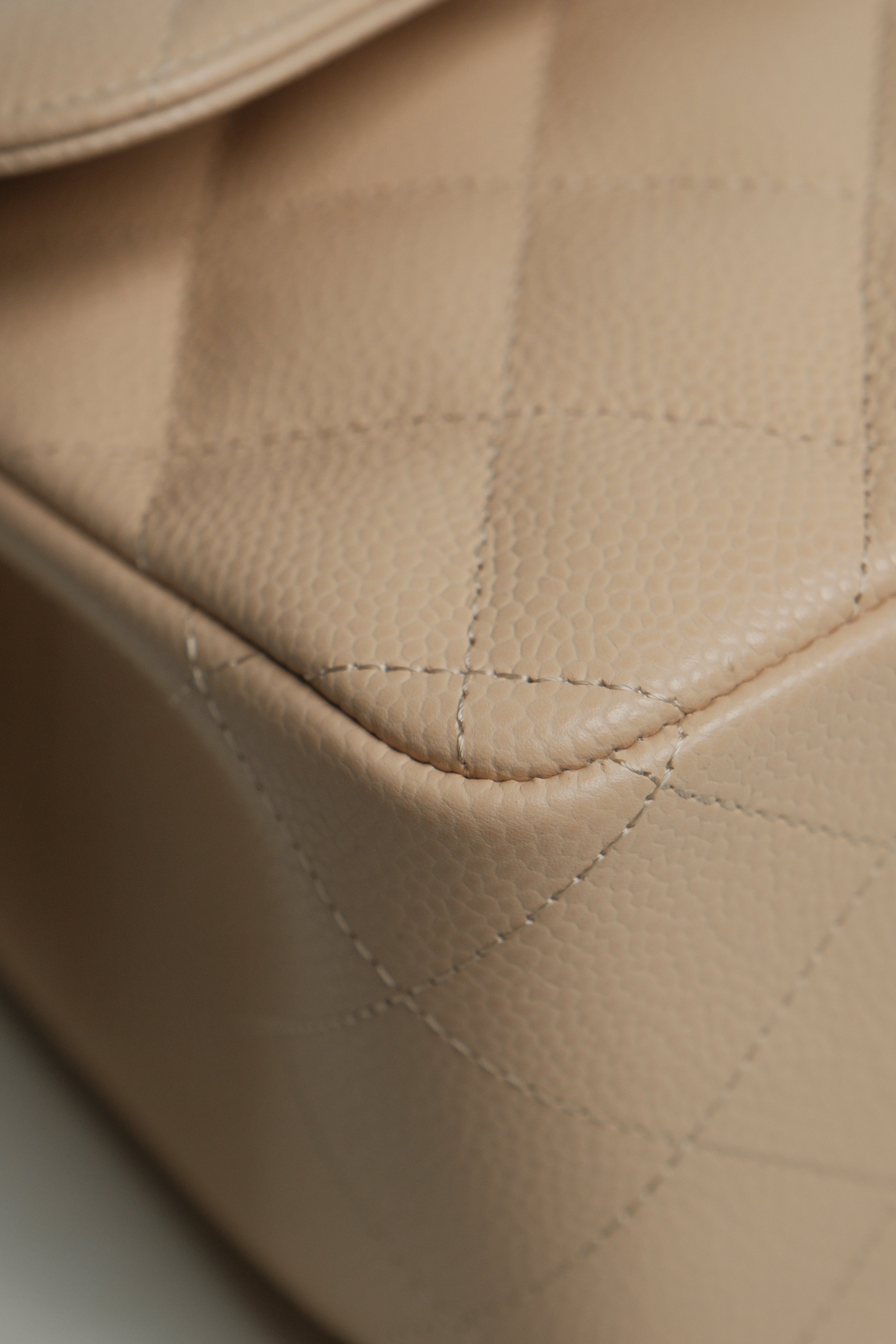 Classic Jumbo Double Flap Caviar