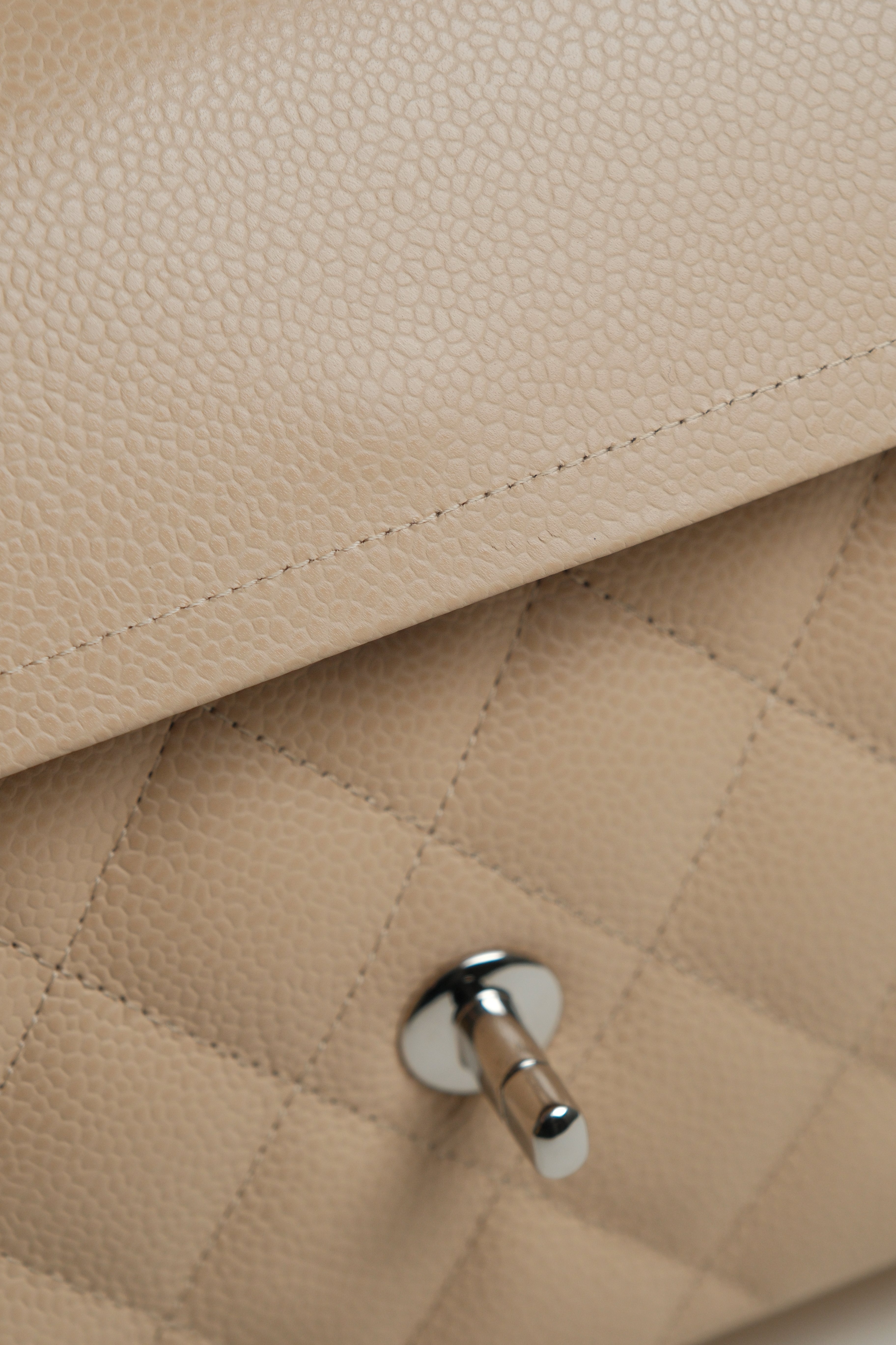 Classic Jumbo Double Flap Caviar