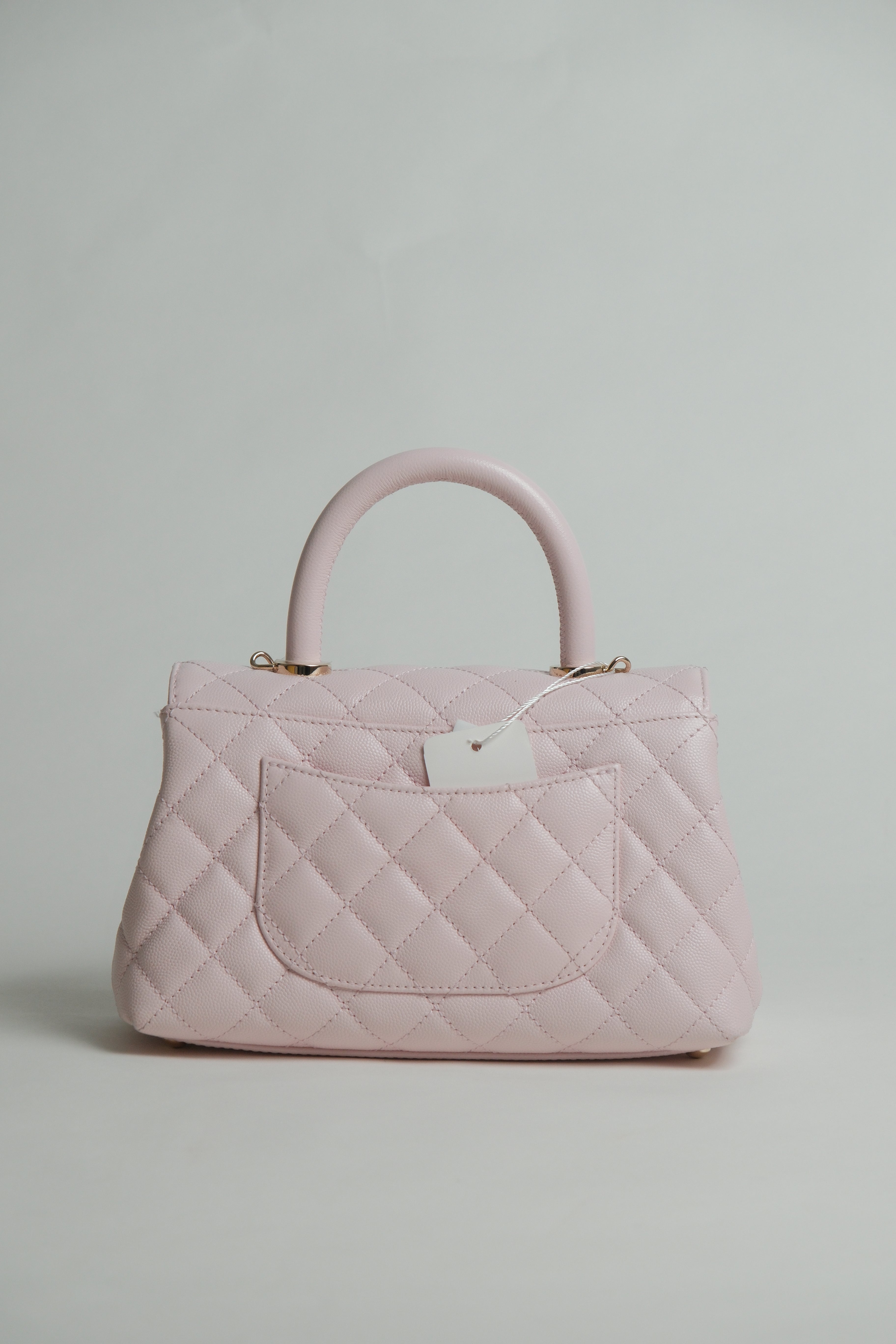 Mini Coco Top Handle Caviar Microchipped