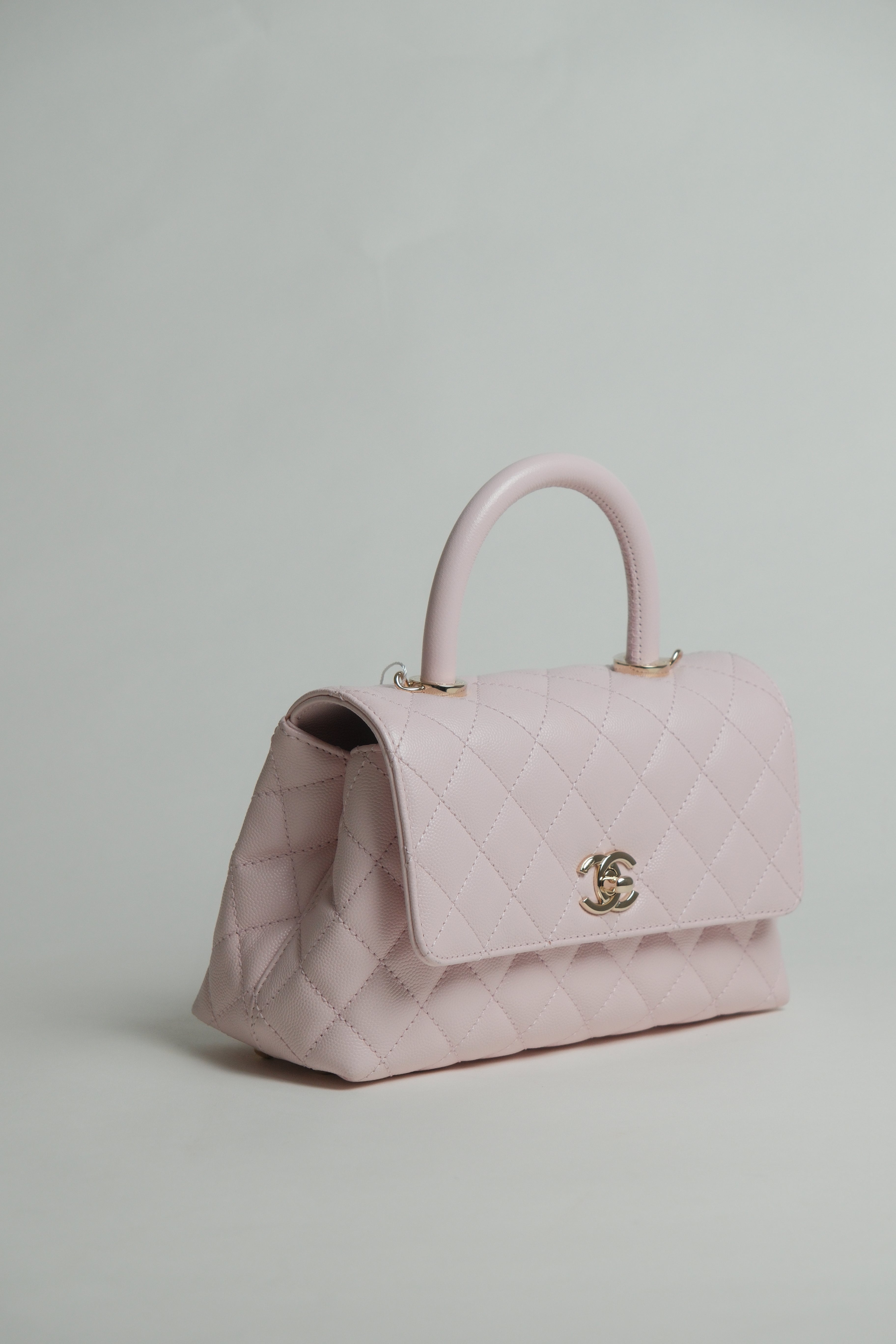 Mini Coco Top Handle Caviar Microchipped