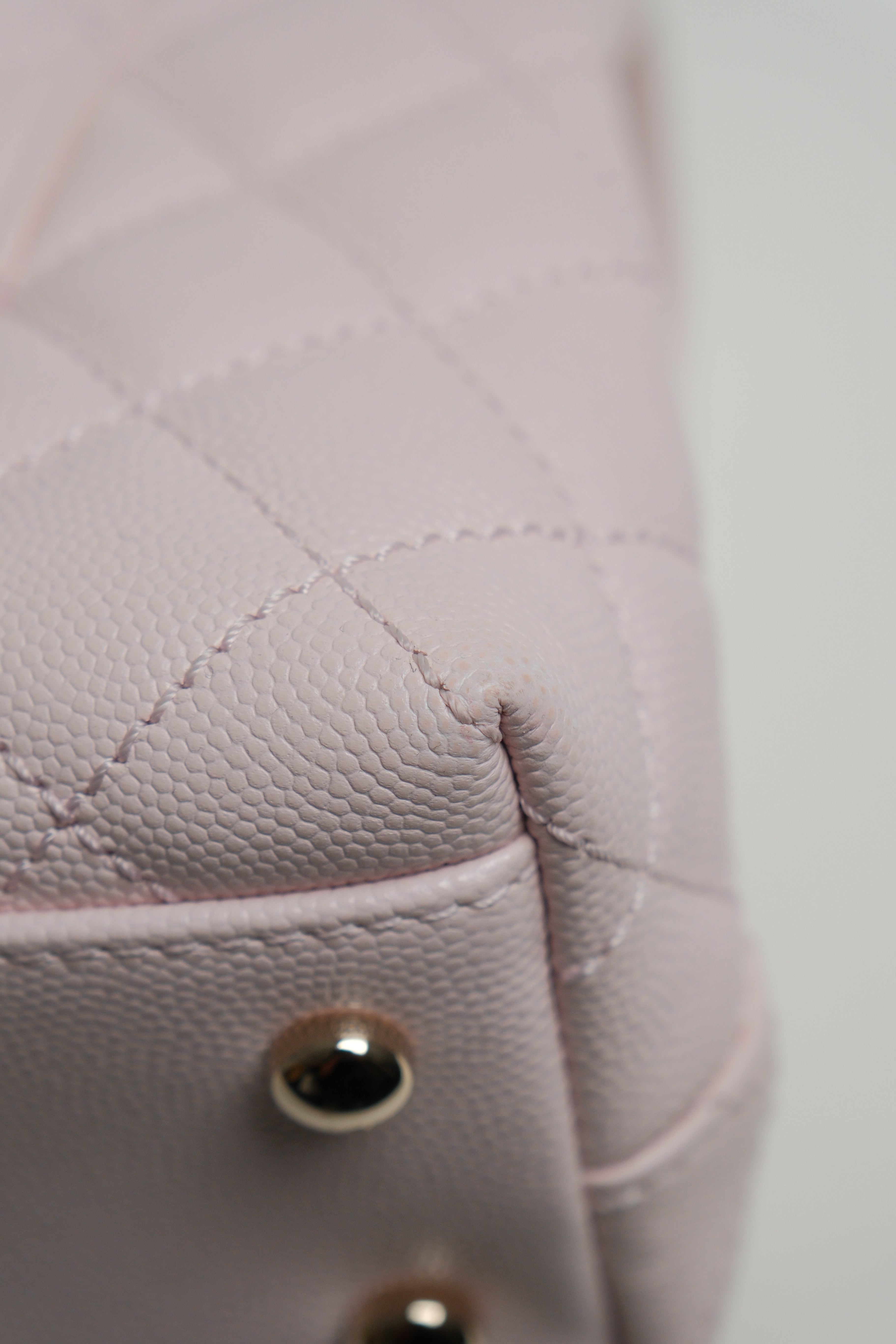 Mini Coco Top Handle Caviar Microchipped