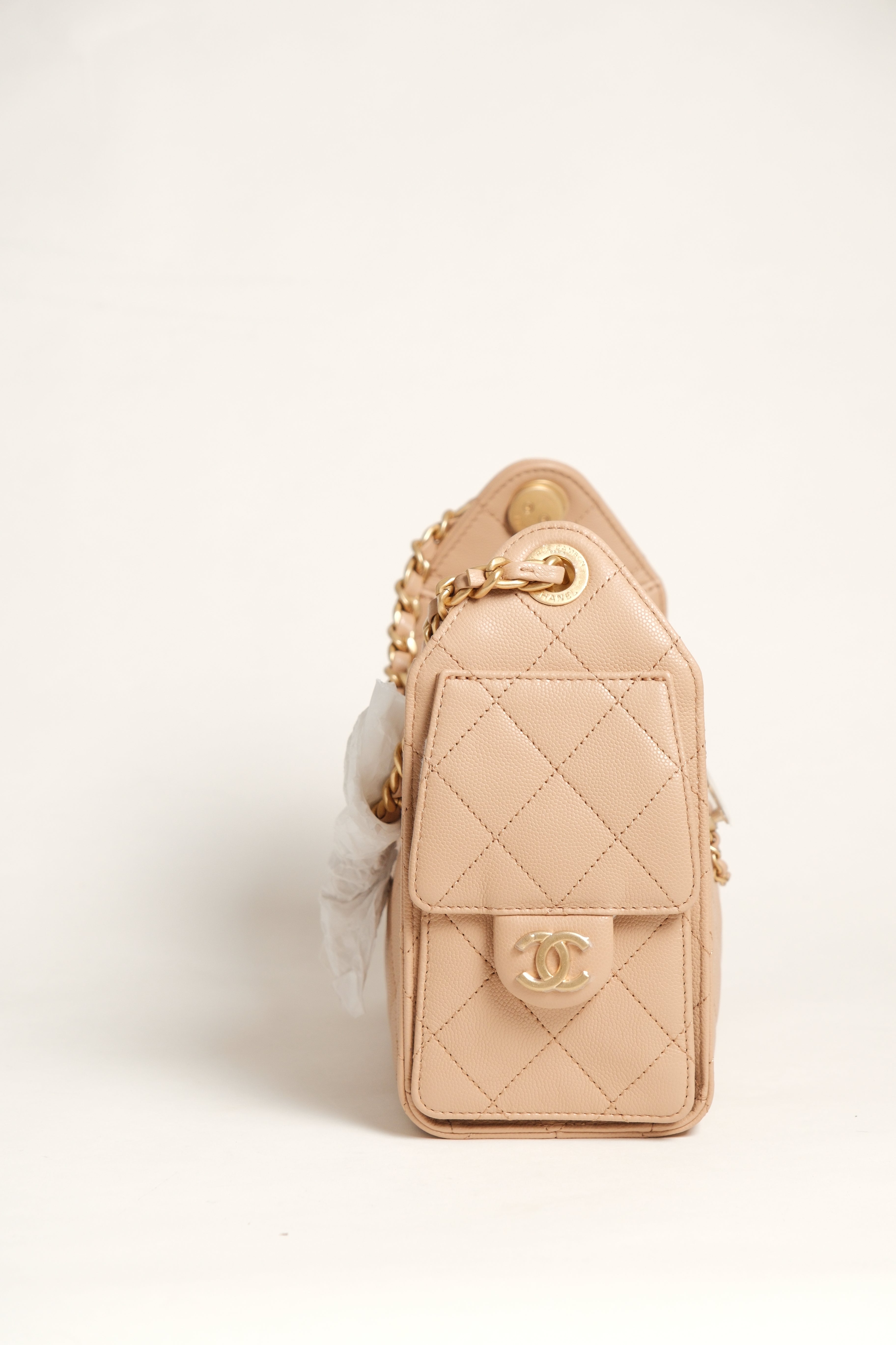 C25 Mini Dark Beige Caviar - BRAND NEW