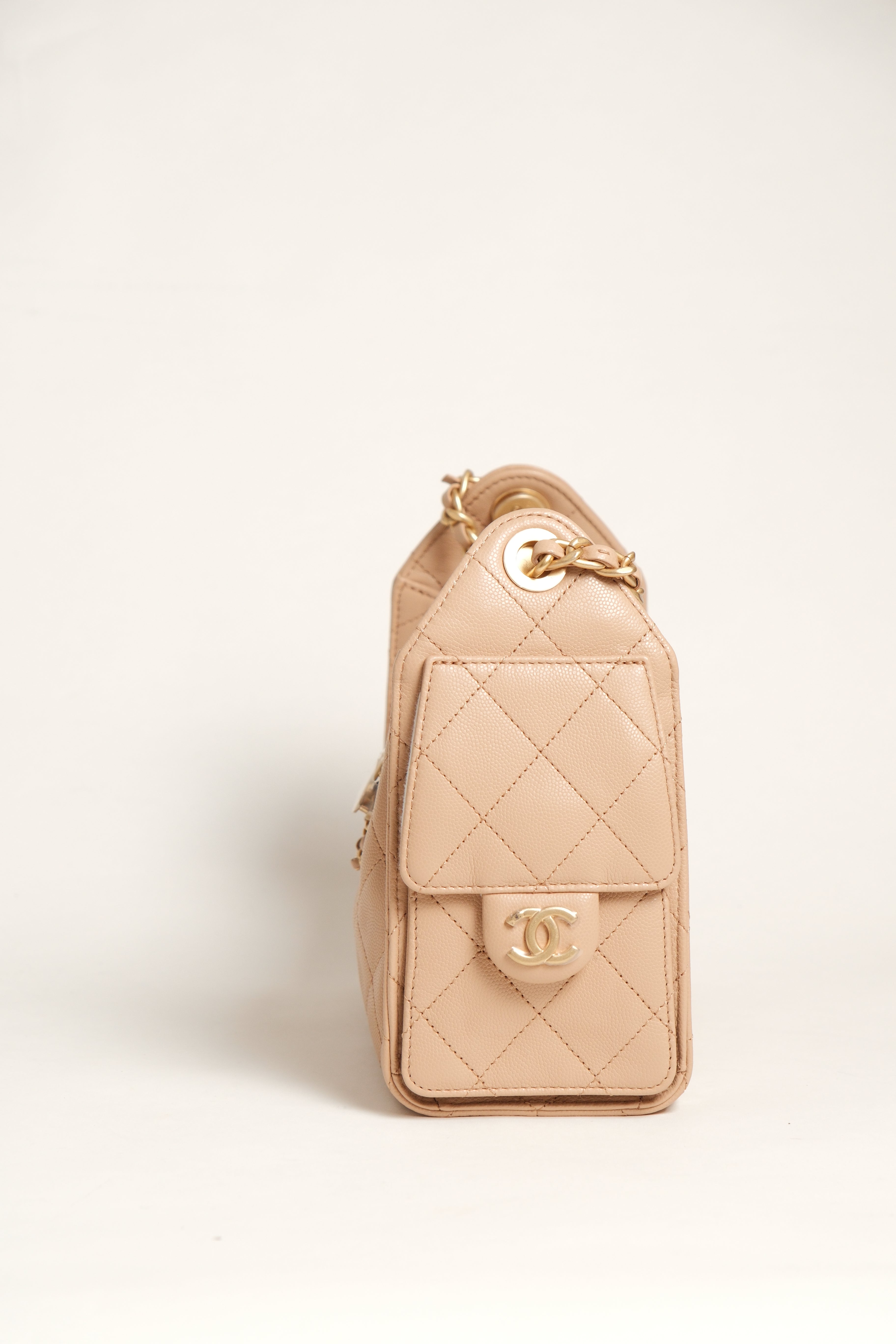 C25 Mini Dark Beige Caviar - BRAND NEW