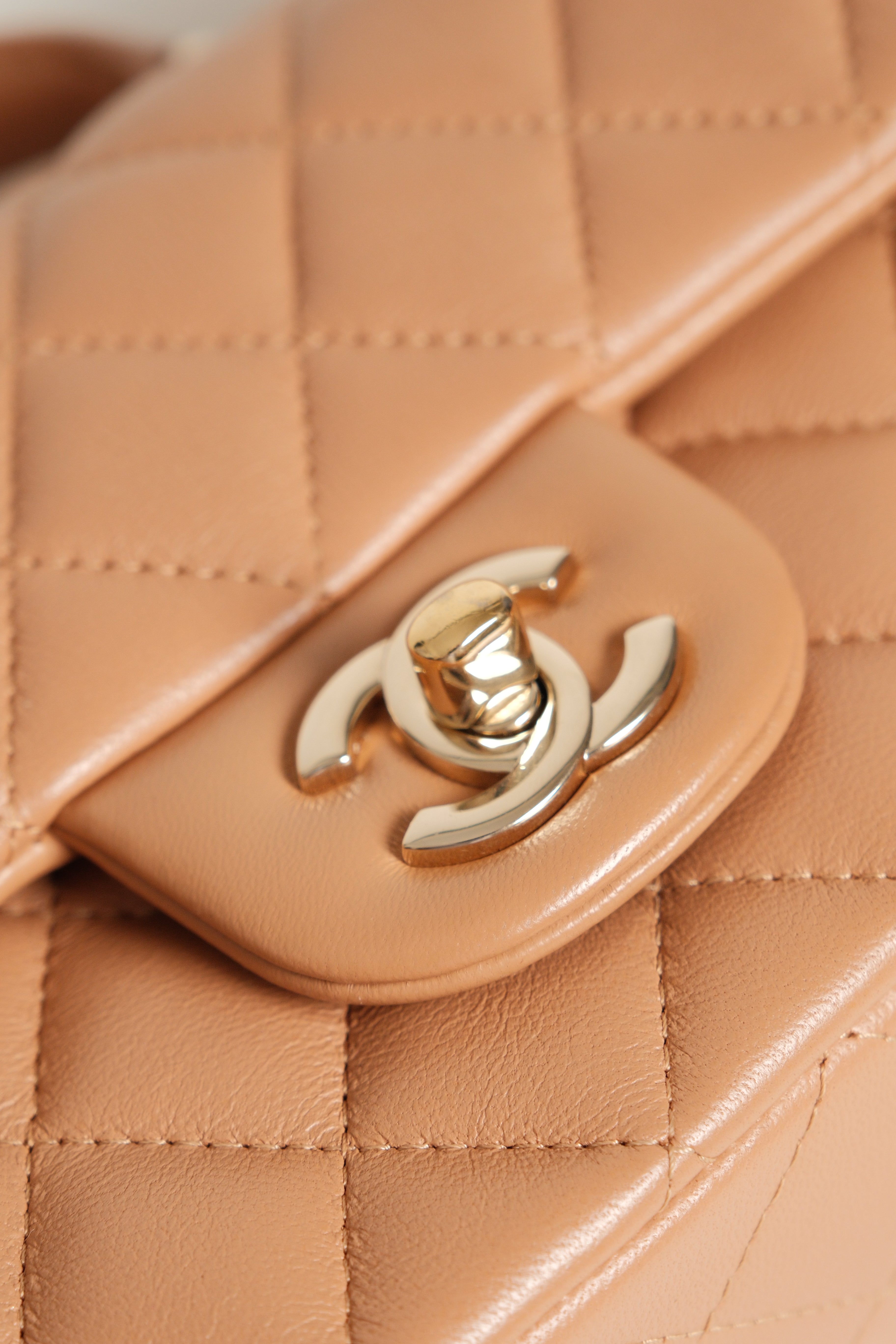 Chanel Top Handle Mini Rectangular Flap Microchipped