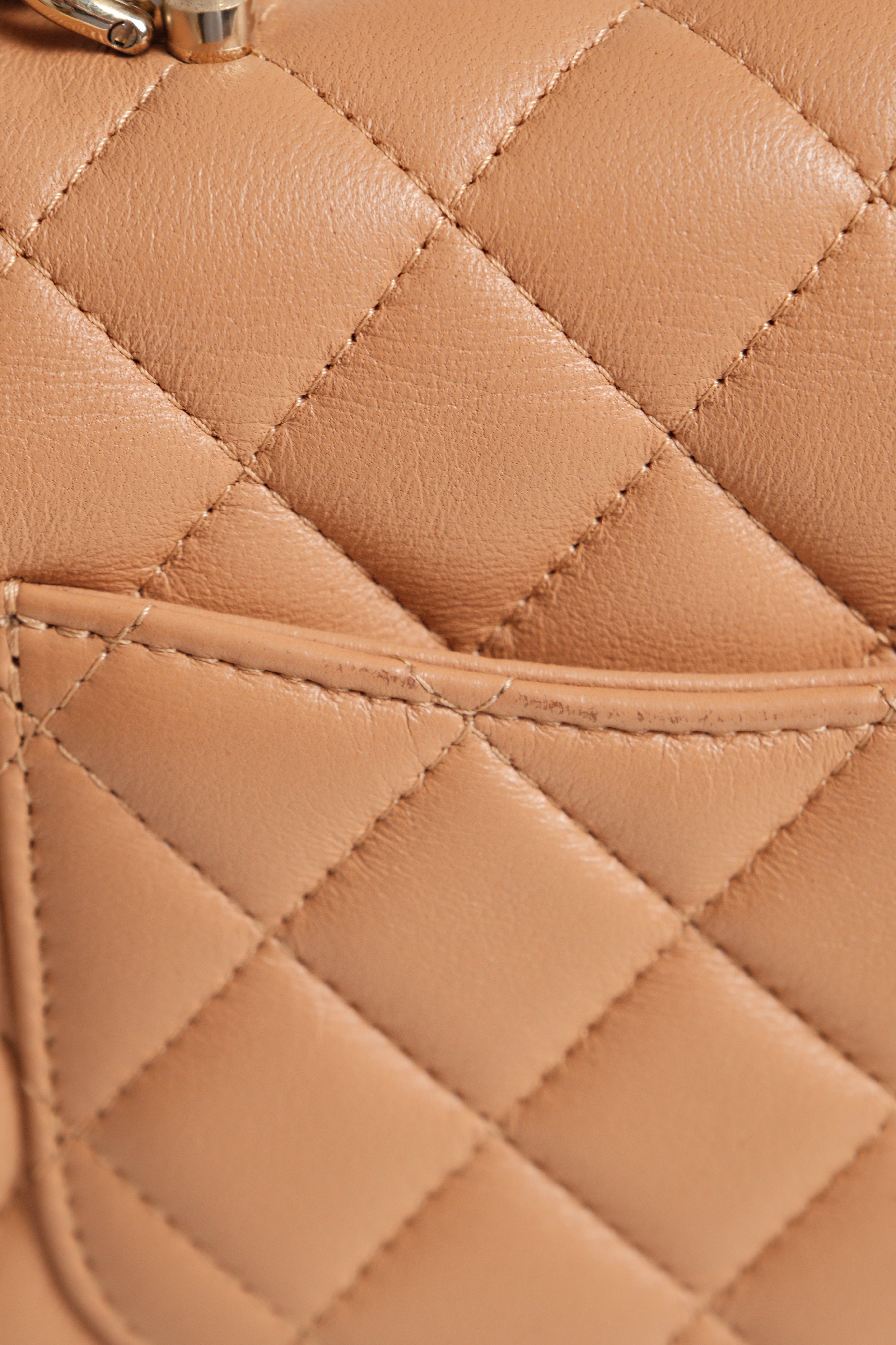Chanel Top Handle Mini Rectangular Flap Microchipped